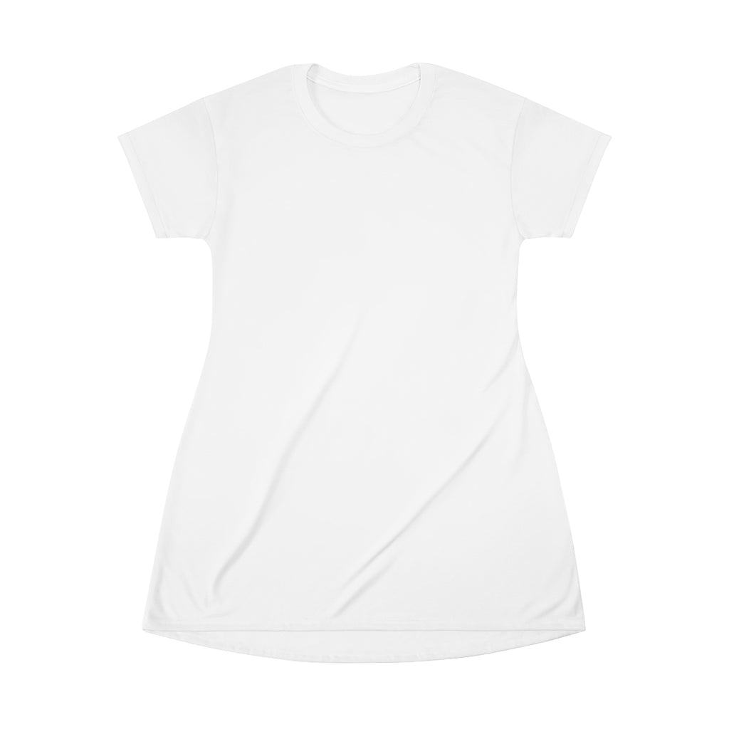 White T-shirt Dress