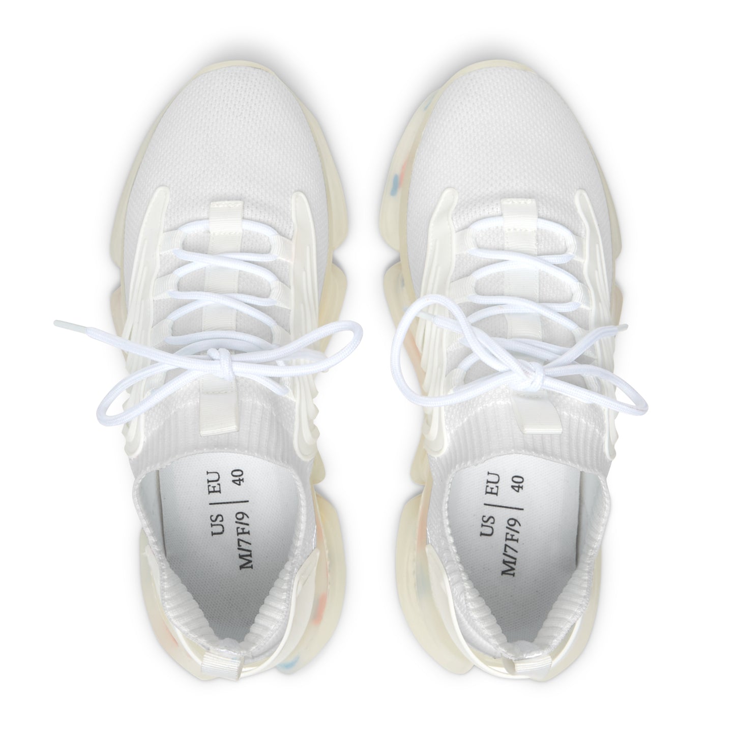 White Women's Mesh Sneakers