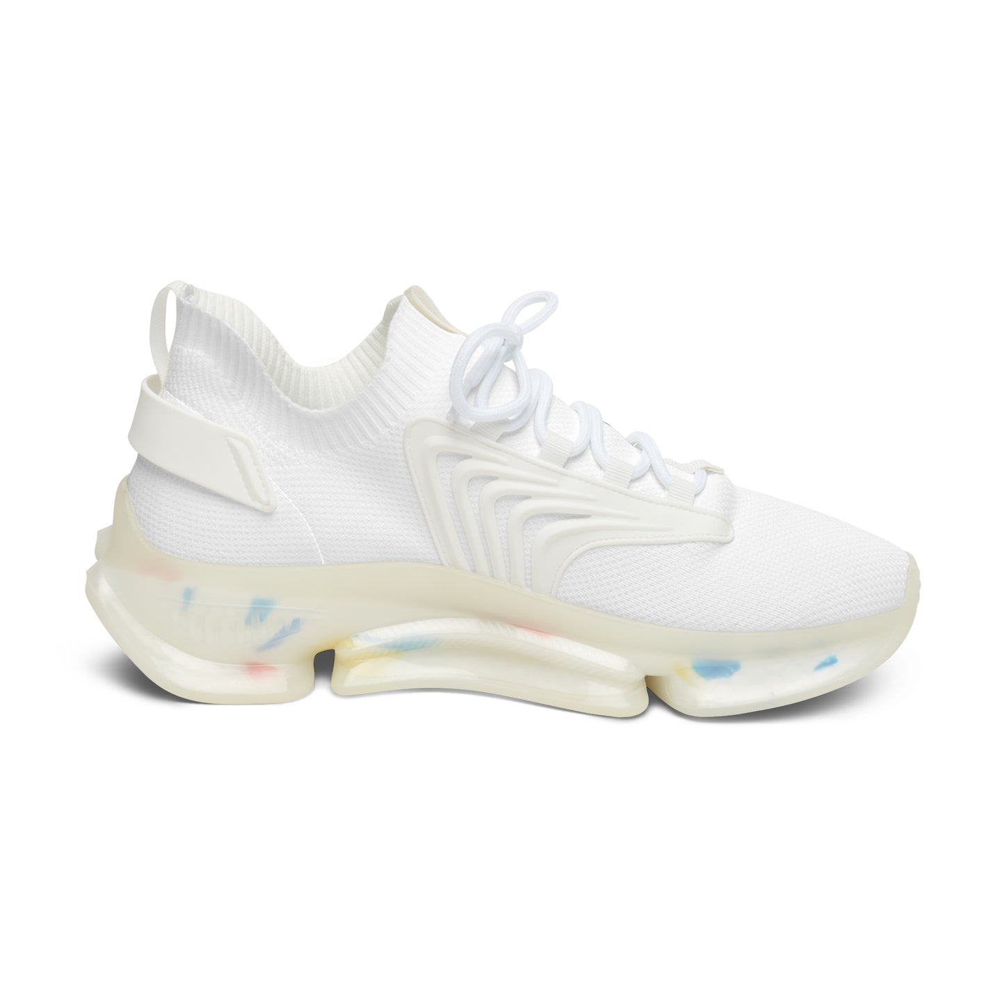 White Women's Mesh Sneakers