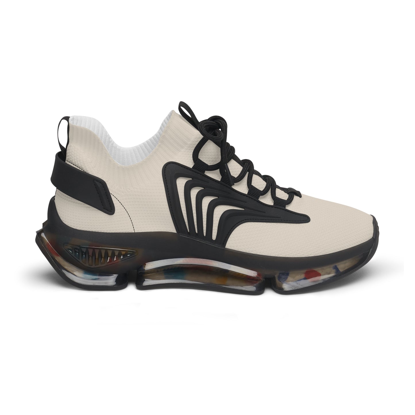 Beige Women's Mesh Sneakers
