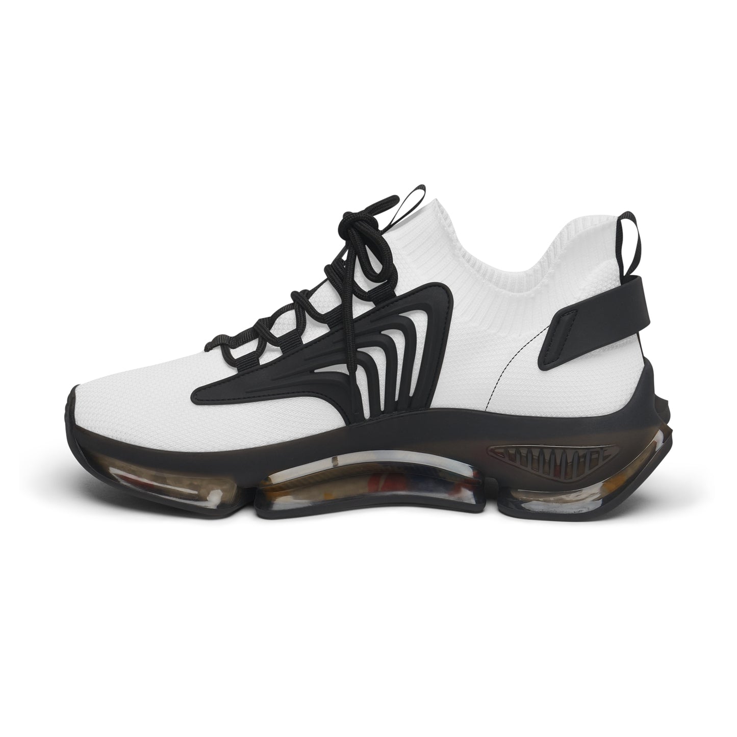 White Women's Mesh Sneakers