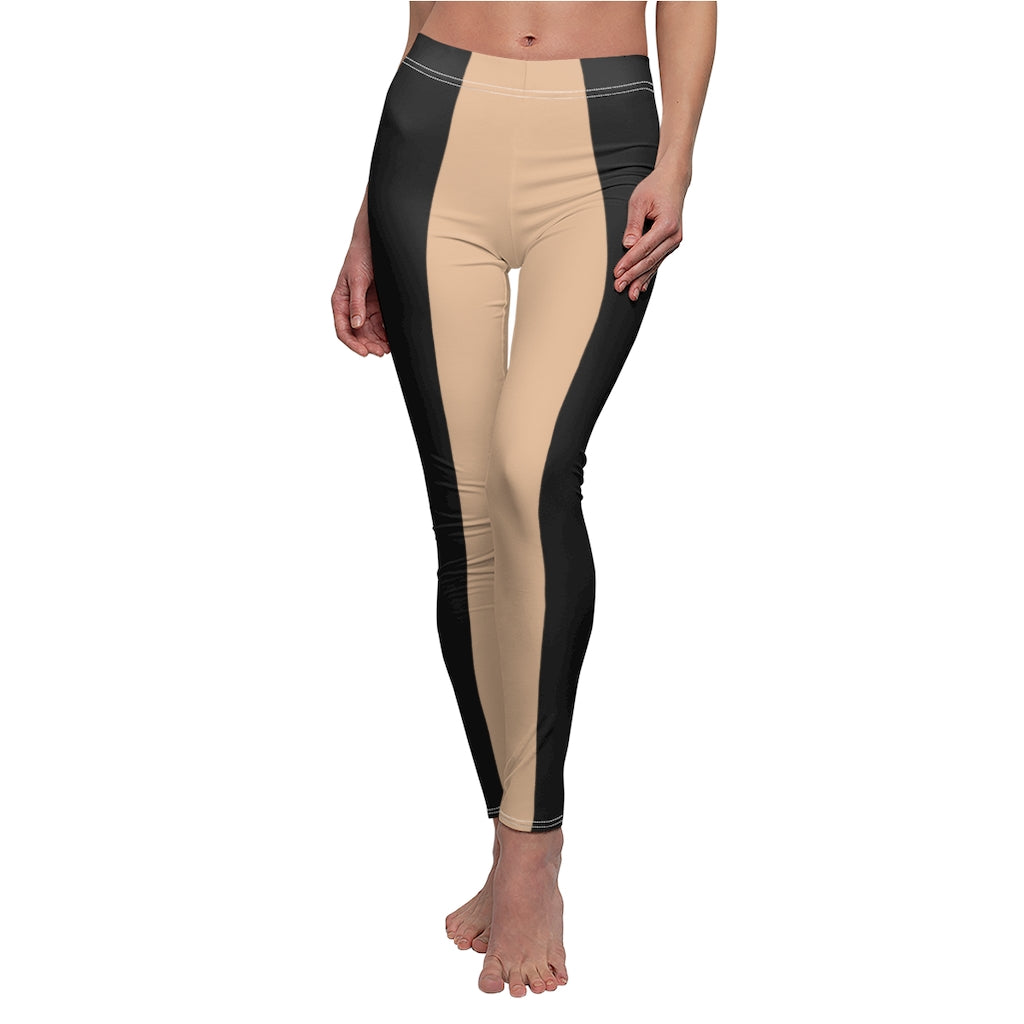 Nude Black Stripe Casual Leggings – HL Fashions & Gifts