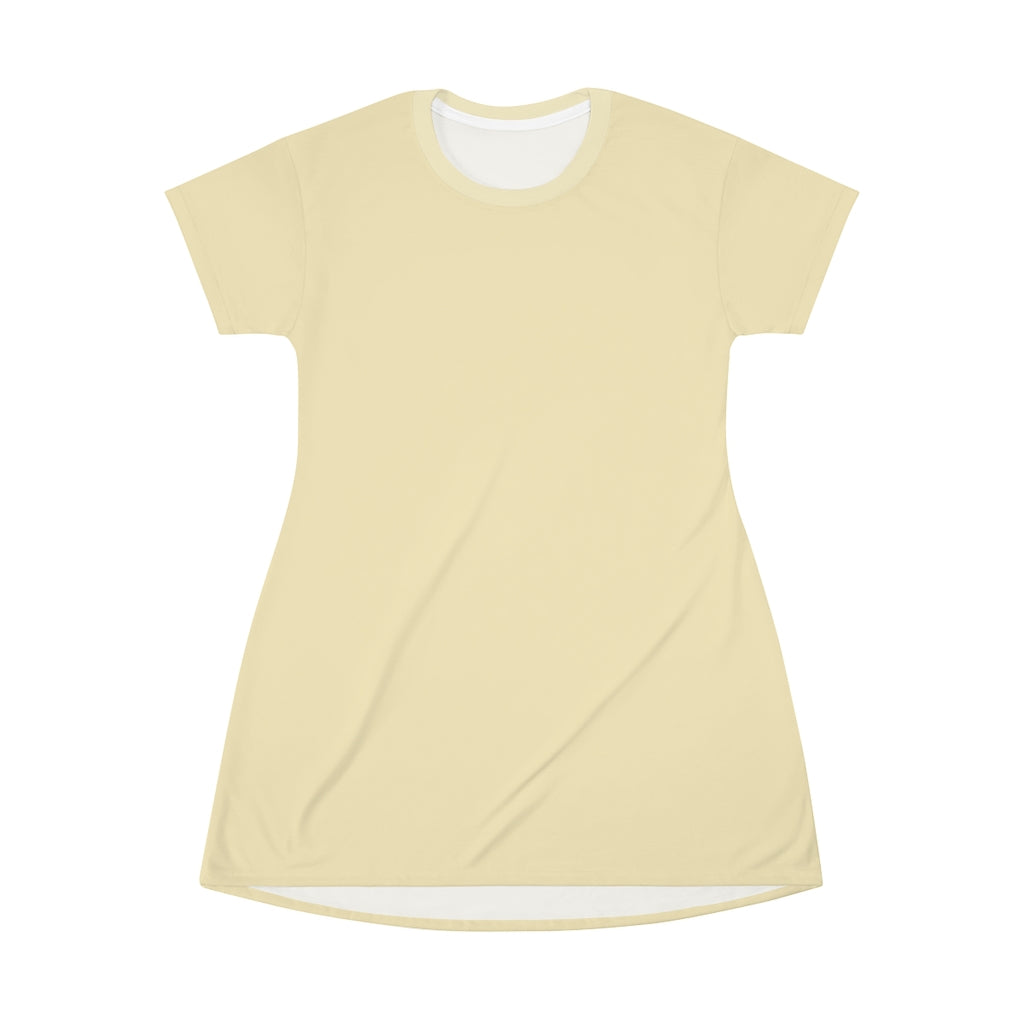 Lemon Meringue T-shirt Dress