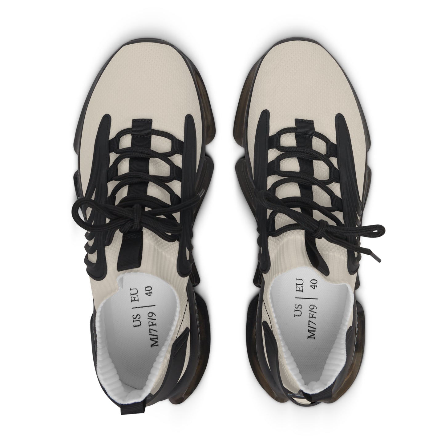 Beige Women's Mesh Sneakers