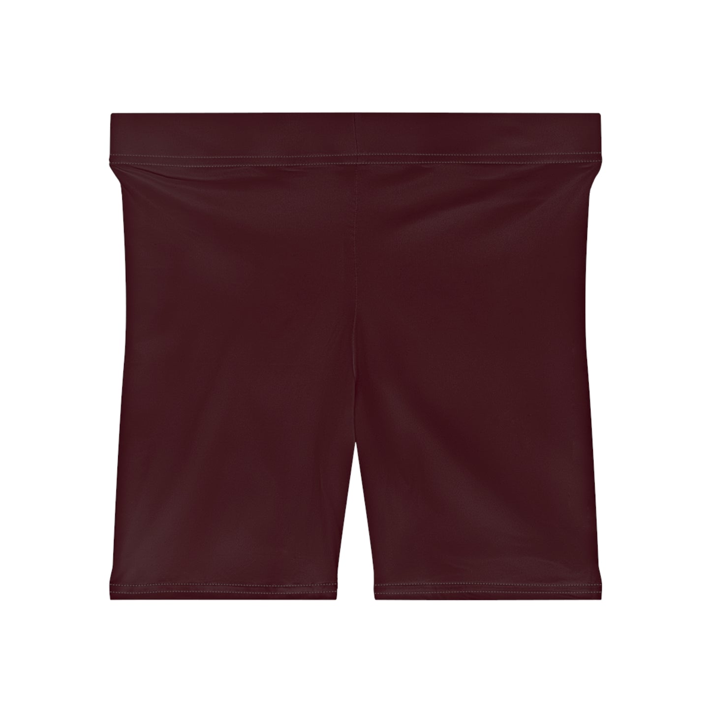 Chocolate Brown Women's Biker Shorts