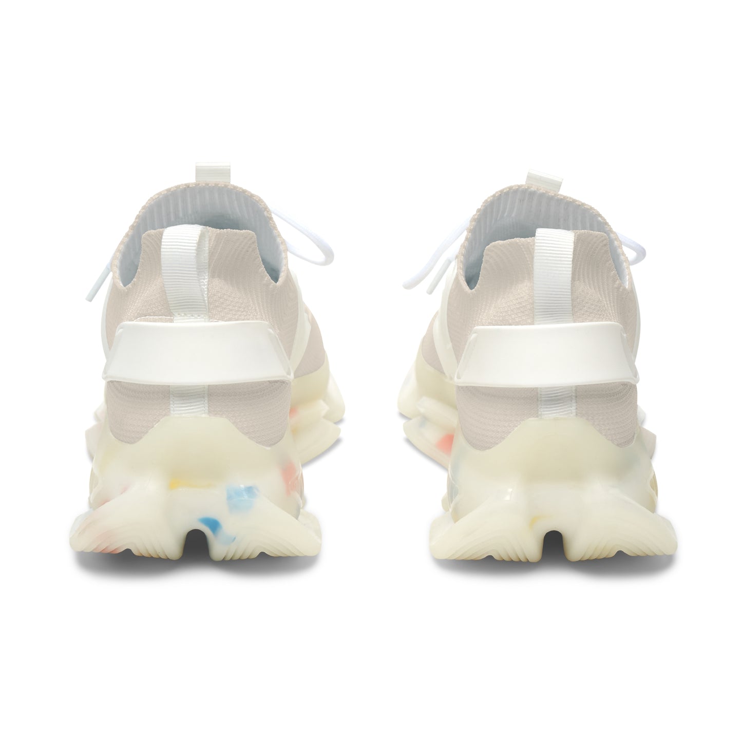 Beige Women's Mesh Sneakers