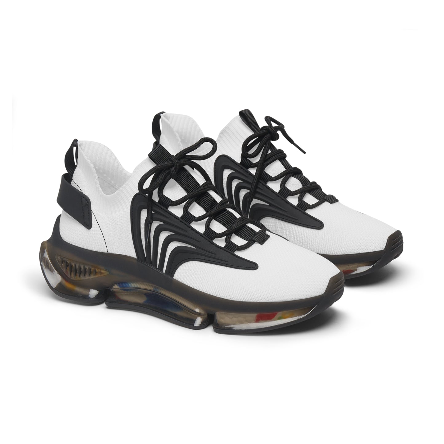 White Women's Mesh Sneakers