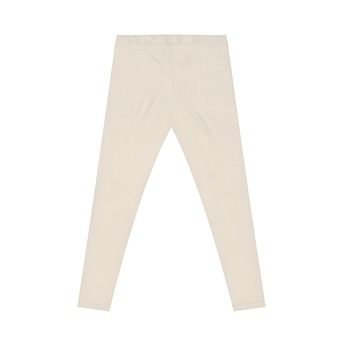 Beige Casual Leggings