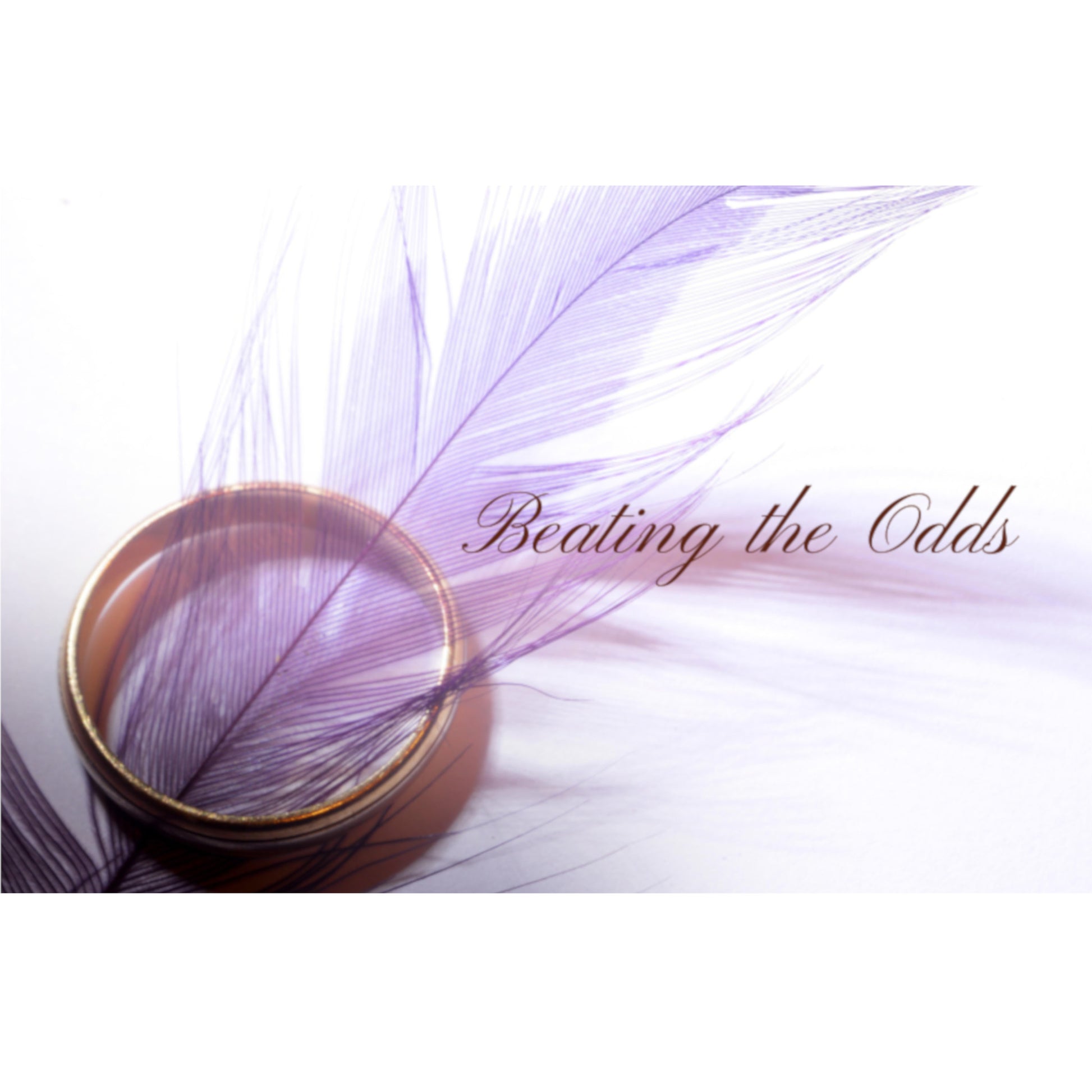 Beating the Odds 8.5x5.5 Greeting Card, Digital Download