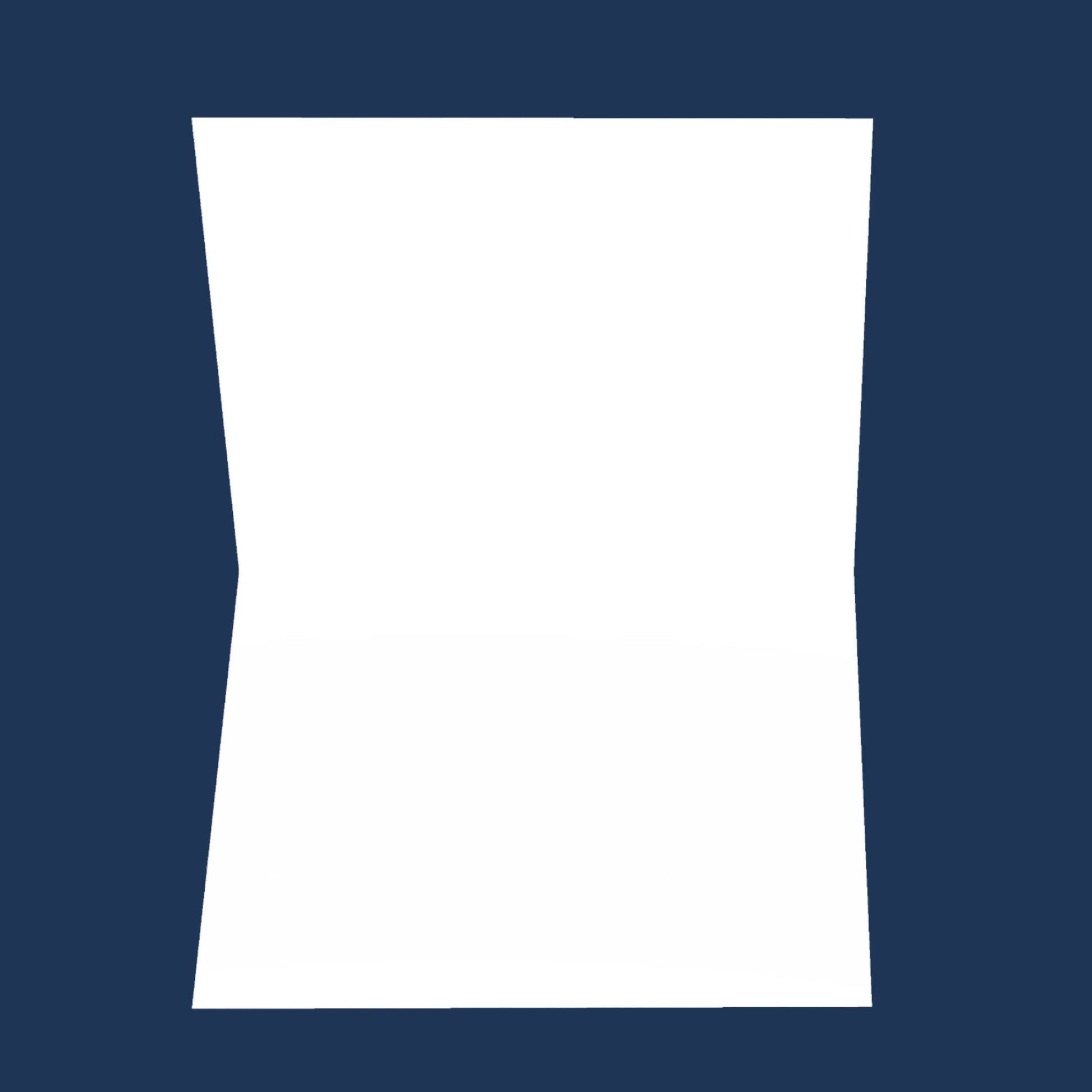 What would the world be without 8.5x5.5 Blank Greeting Card