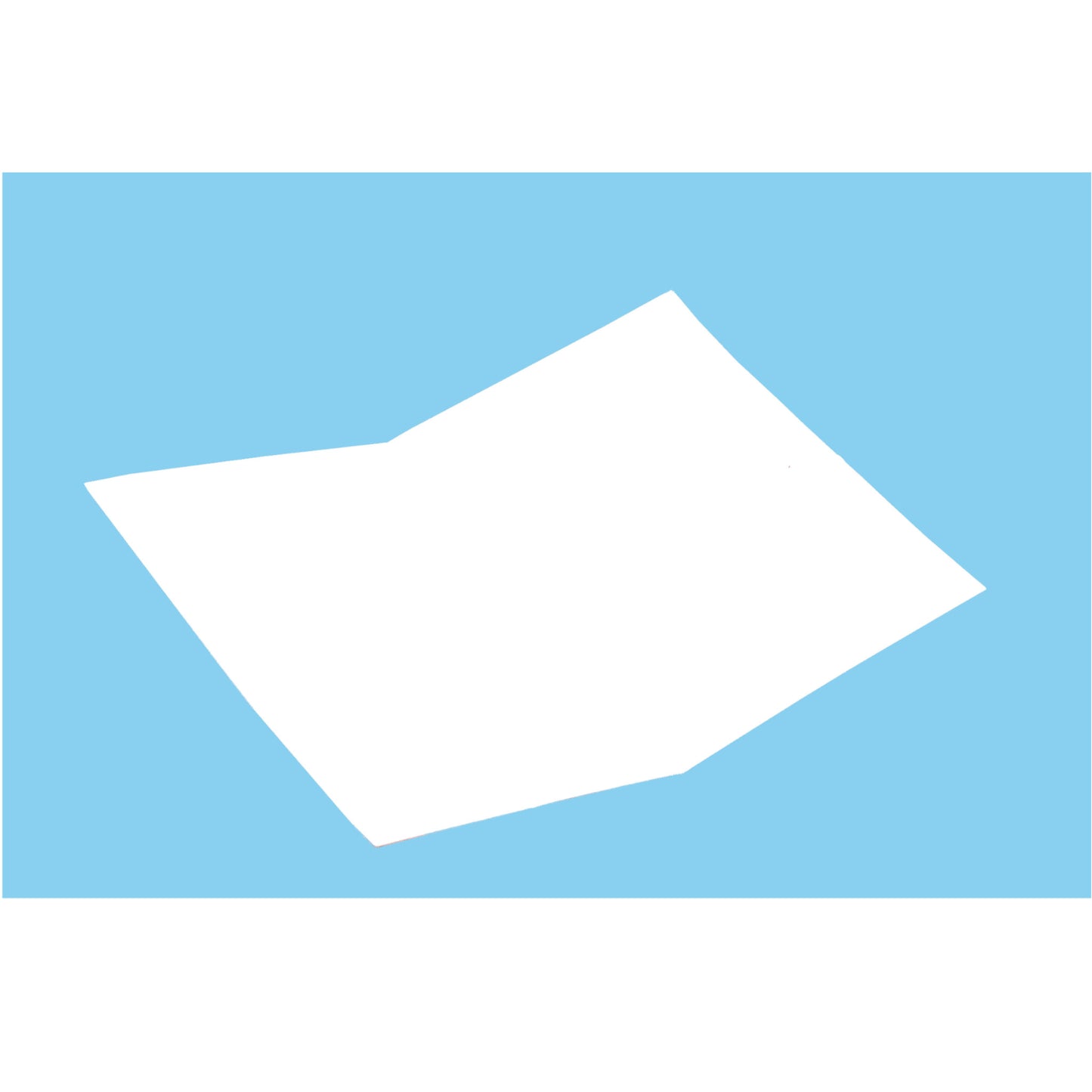 Congratulations on new 5.5x8.5 Blank Greeting Card - Blue