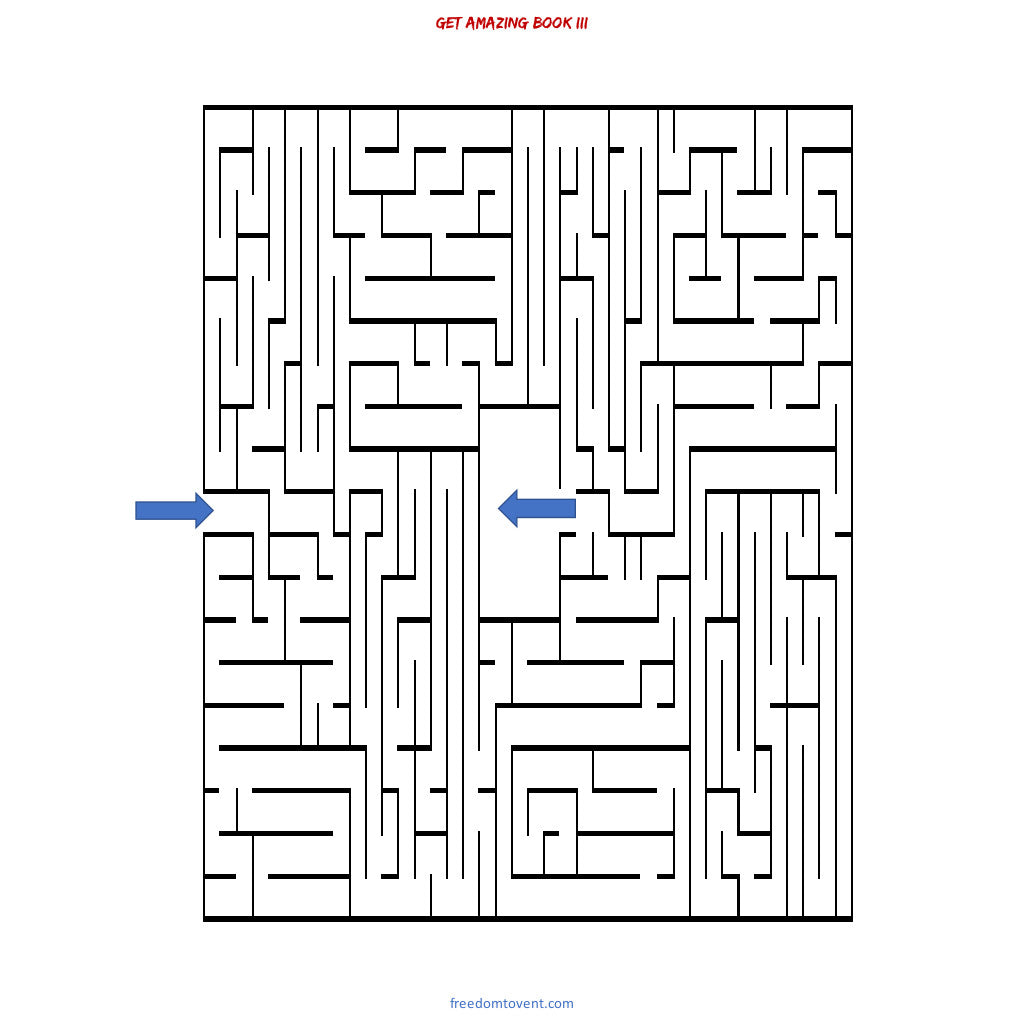 Get Amazing Book III Maze