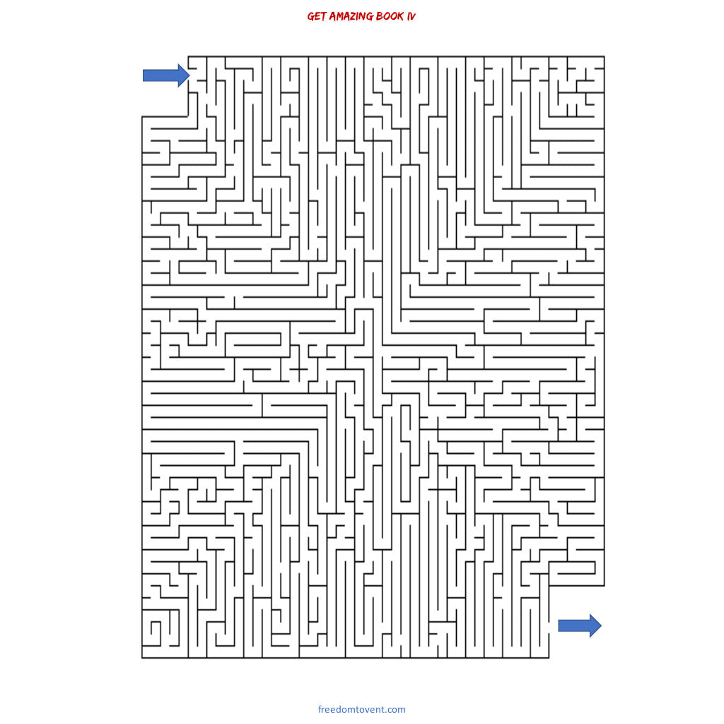 Get Amazing Book IV Maze