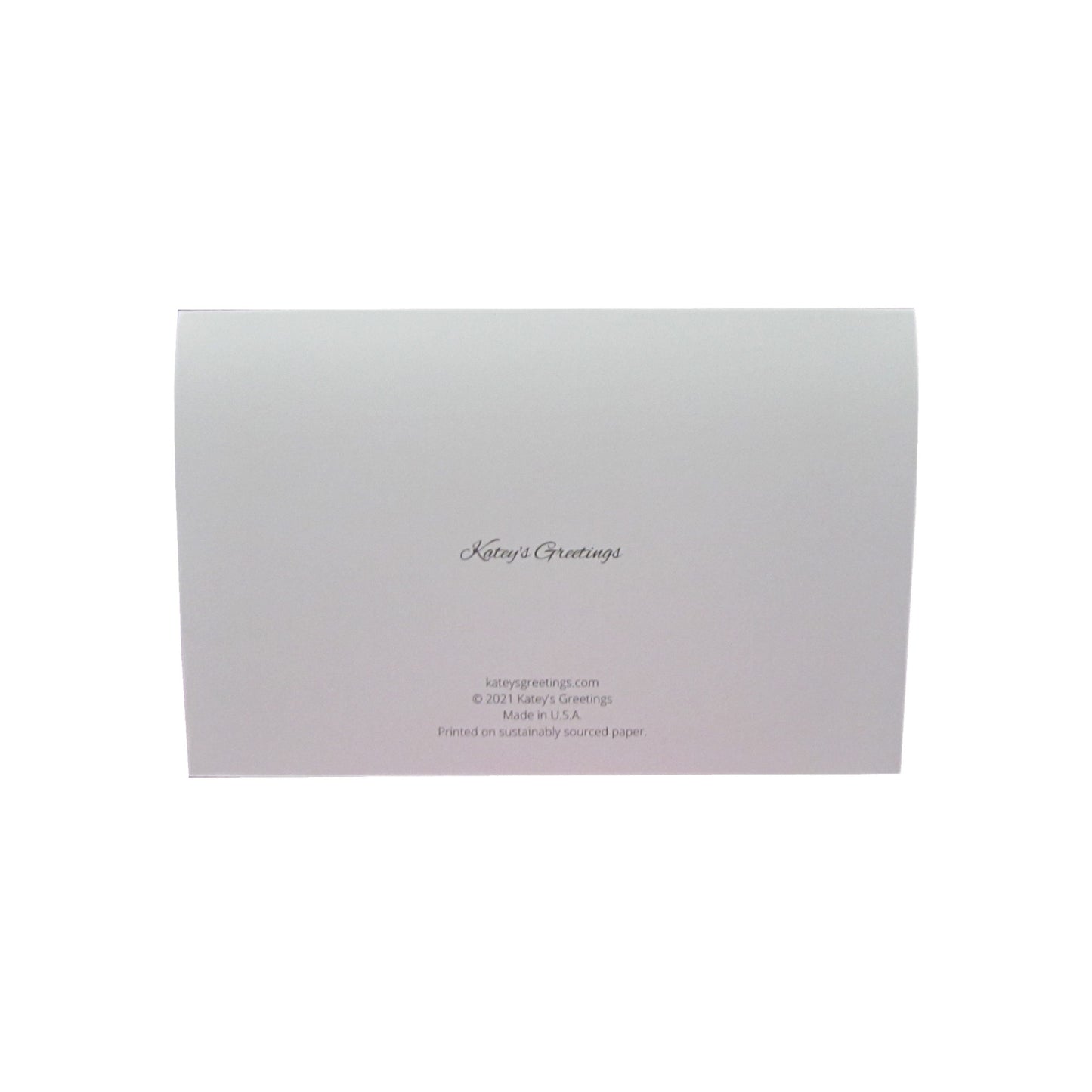 Double the pleasure 8.5x5.5 Greeting Card and Envelope
