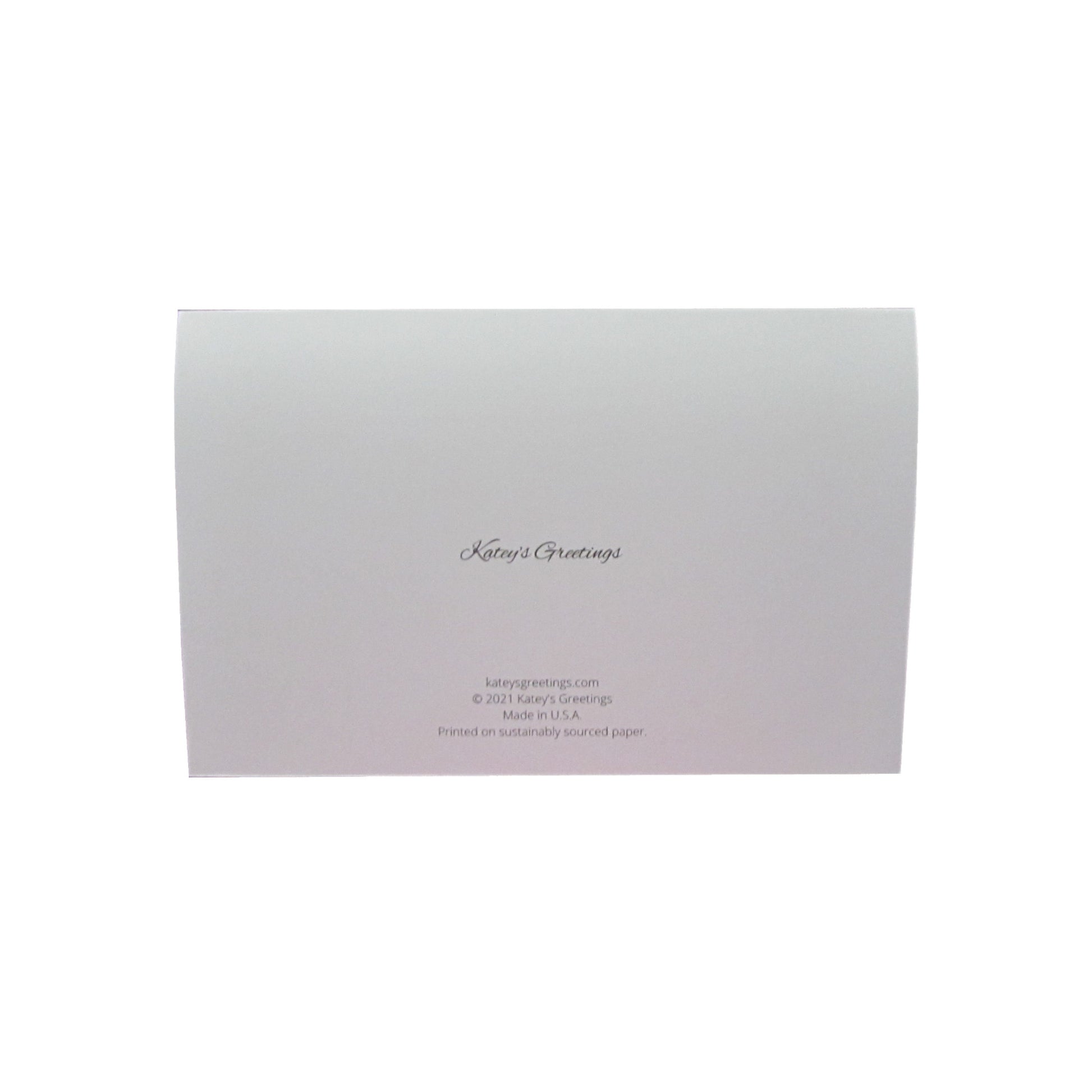 Double the pleasure 8.5x5.5 Greeting Card and Envelope