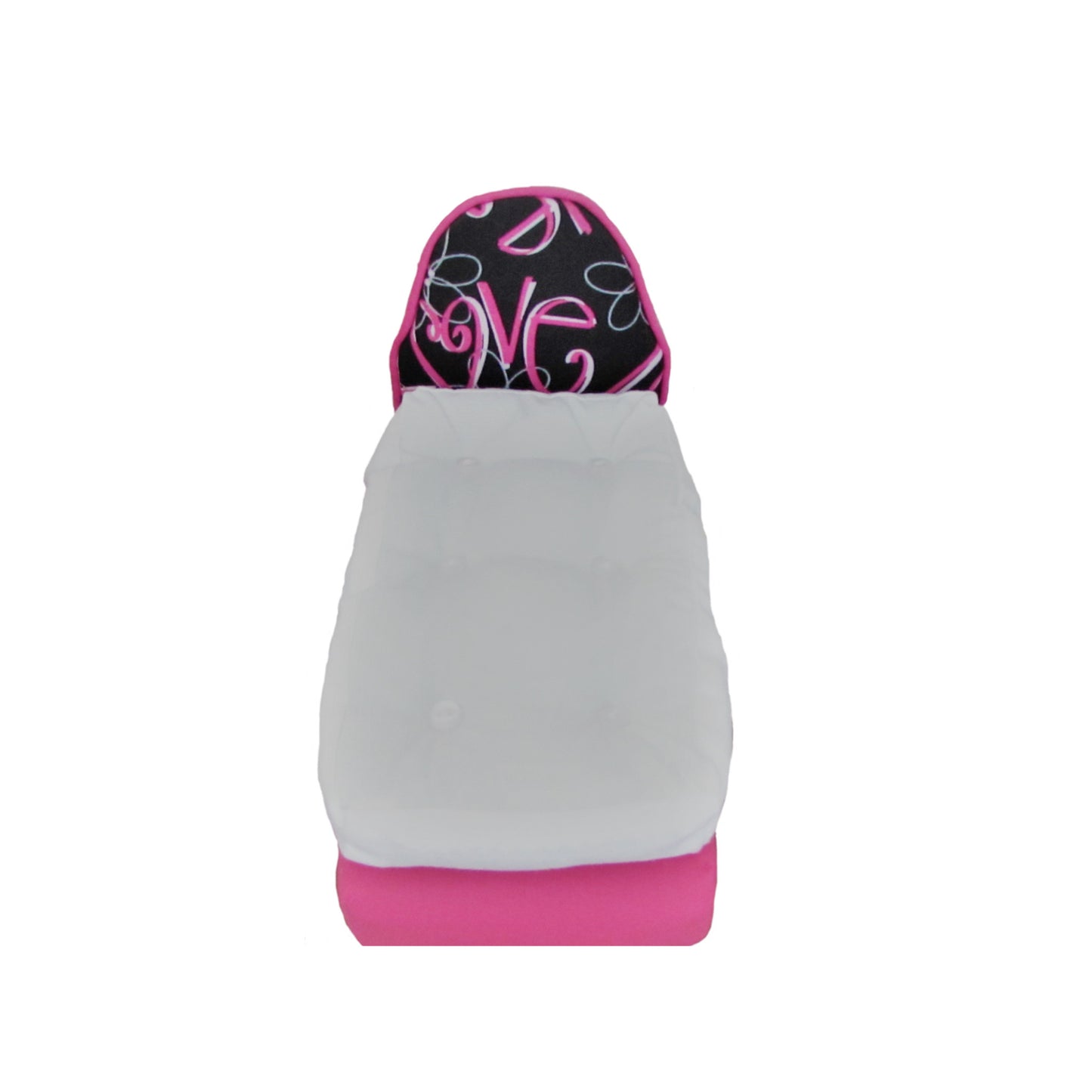 Love Headboard Doll Bed and Mattress for 6.5-inch dolls