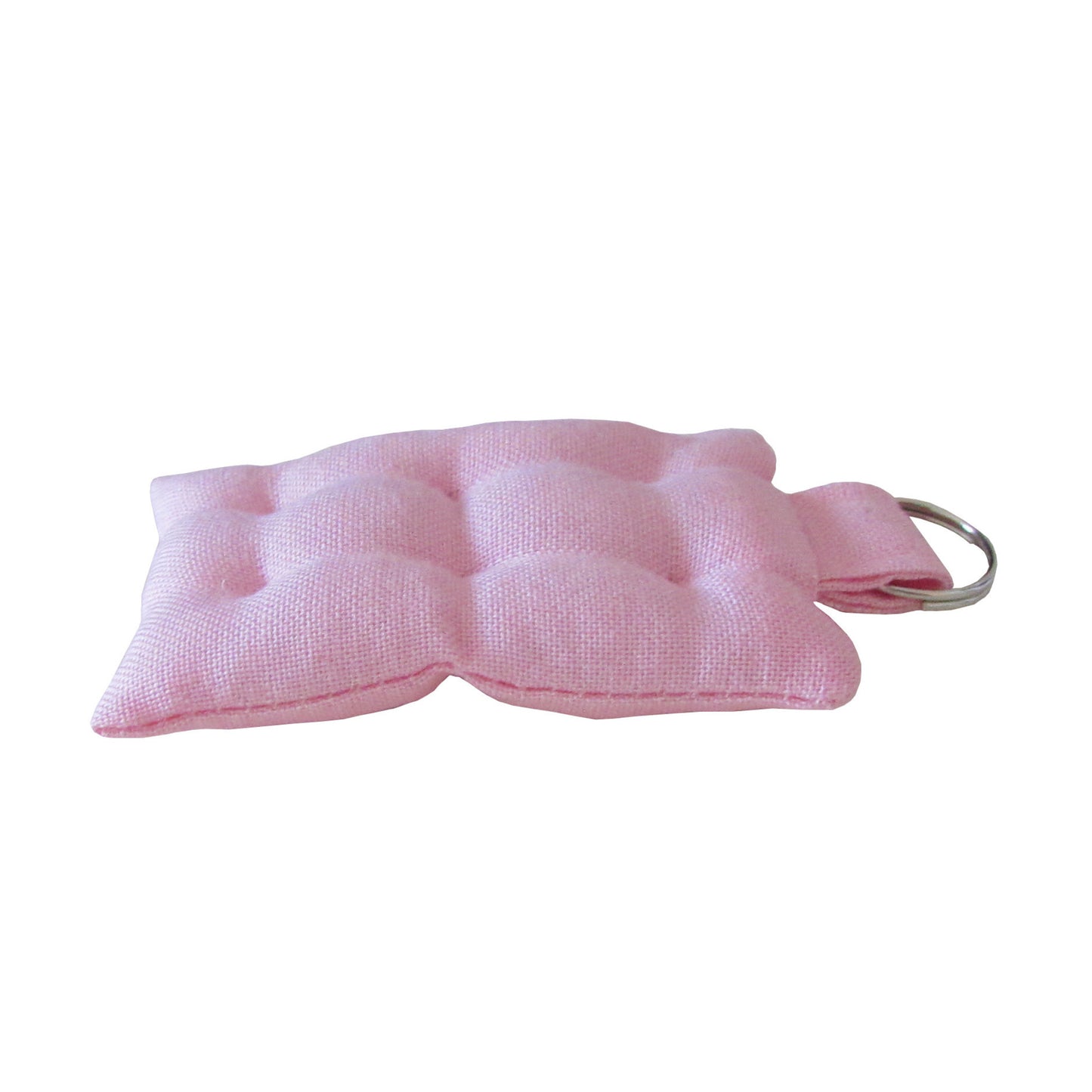 Pink Mattress Key Chain Side view