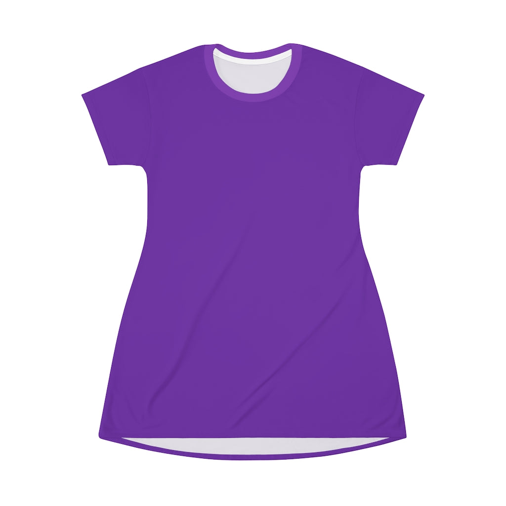 Grape T-shirt Dress