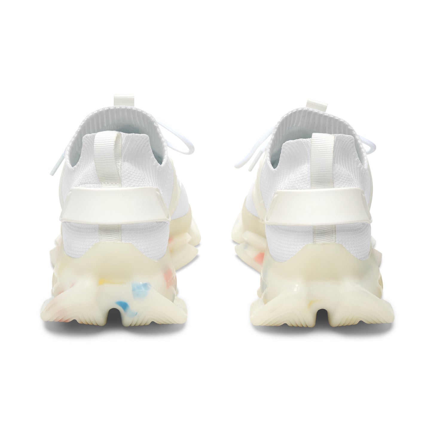 White Women's Mesh Sneakers