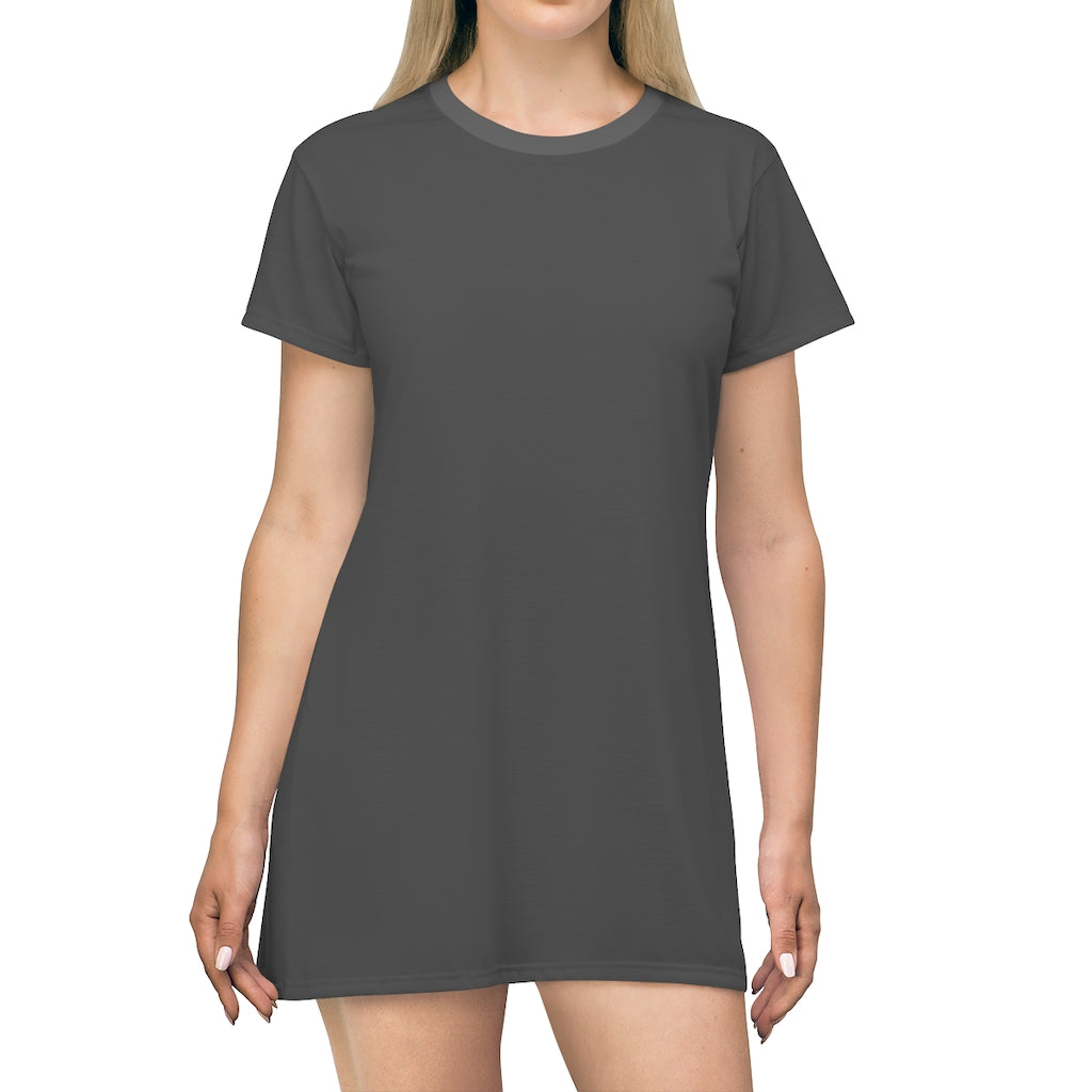 Iron Grey T-shirt Dress