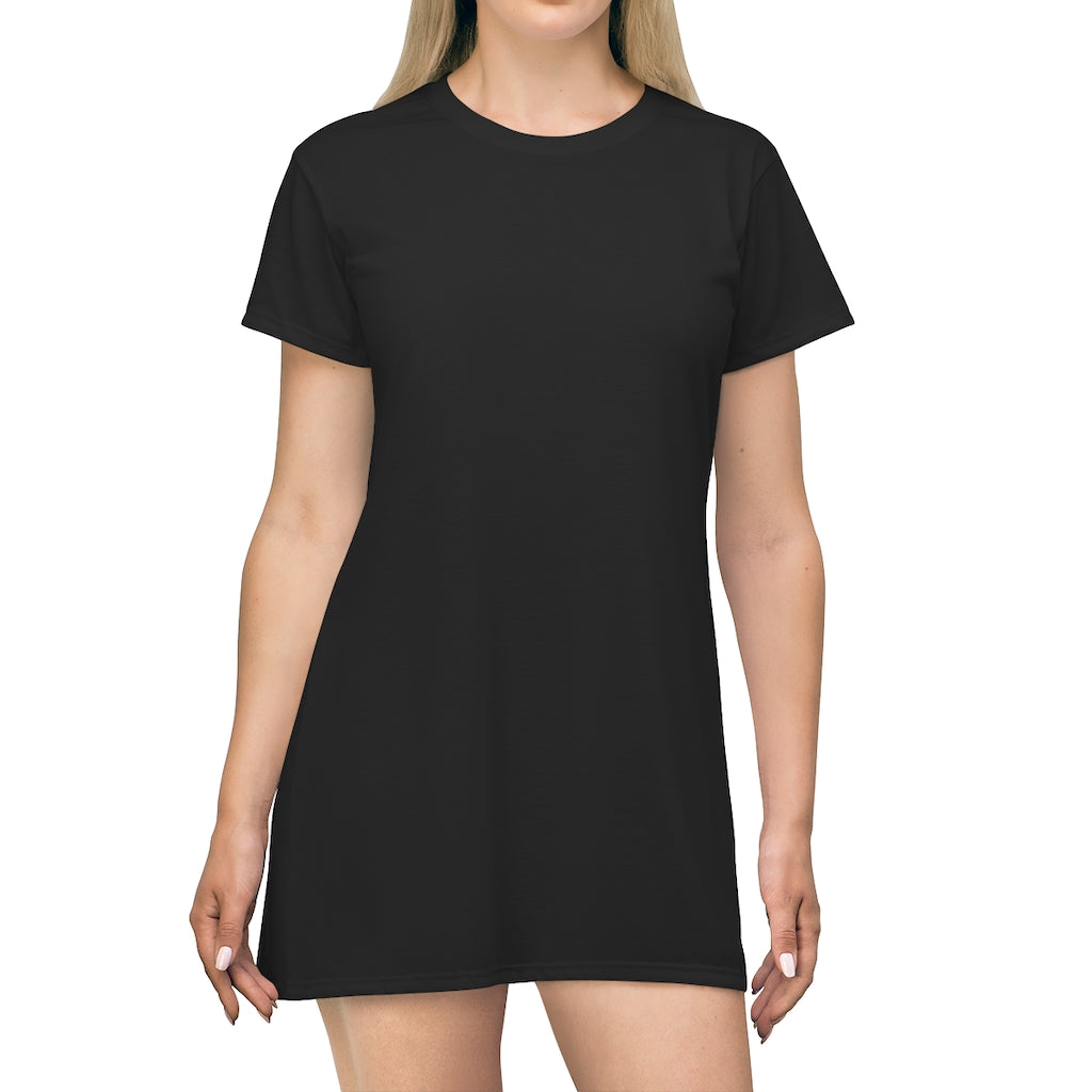 Black T-shirt Dress