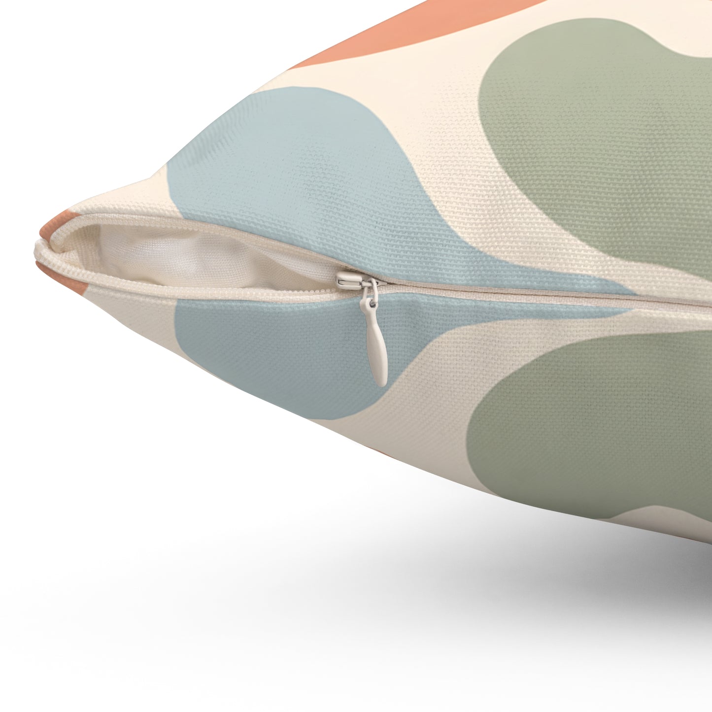 Abstract Pastel Shapes Decorative Pillow