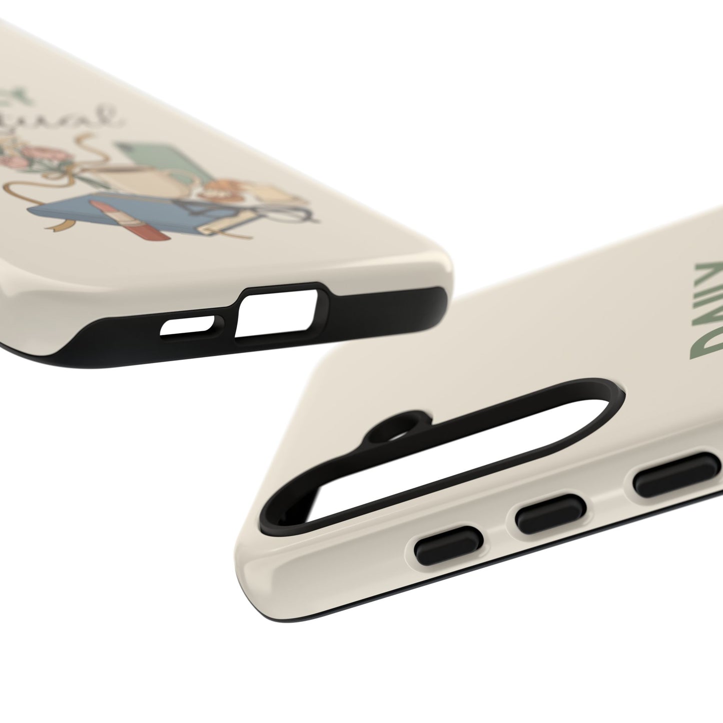 Daily Ritual Phone Case — Cozy Morning Coffee & Self-Care Design