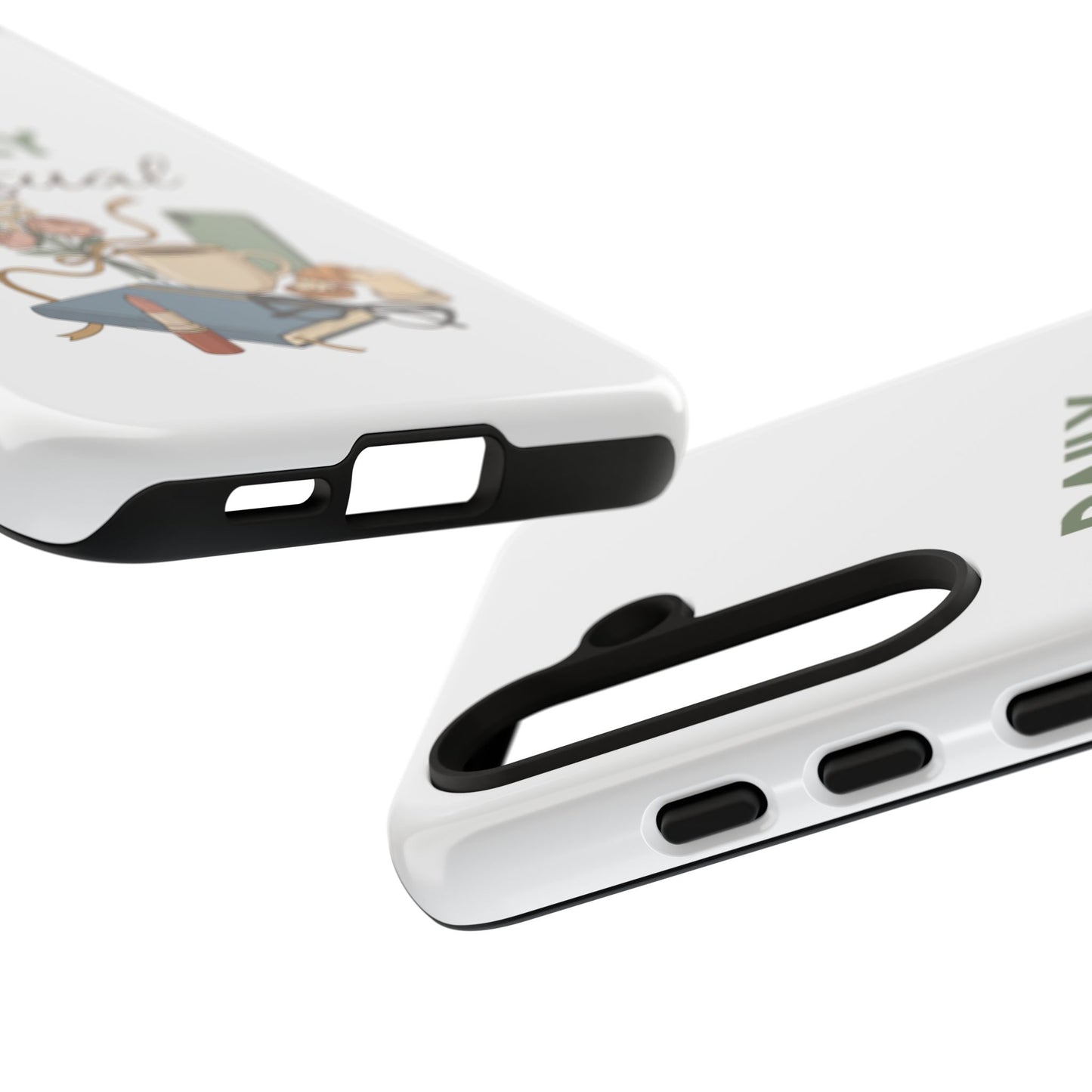 Daily Ritual Phone Case — Cozy Morning Coffee & Journal Design