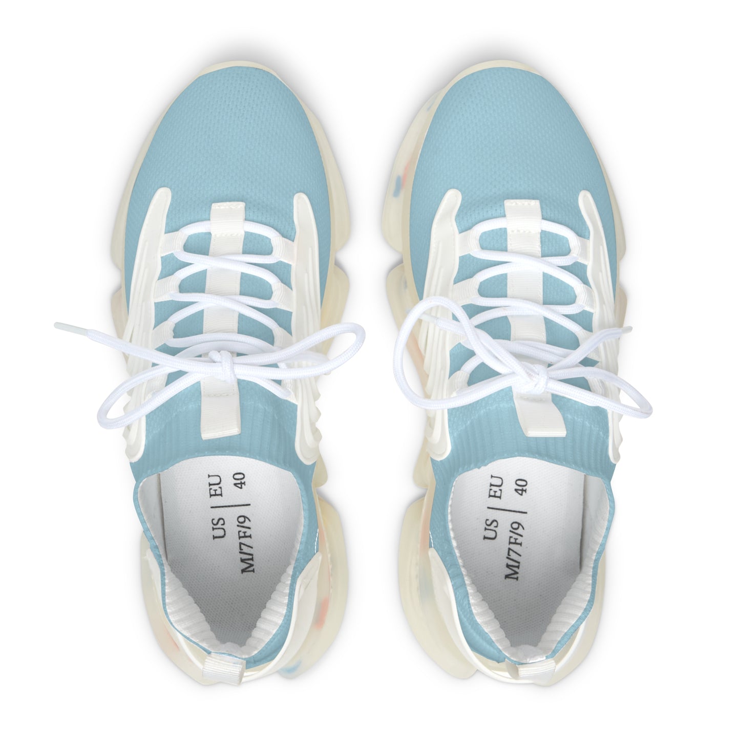Light Blue Women's Mesh Sneakers
