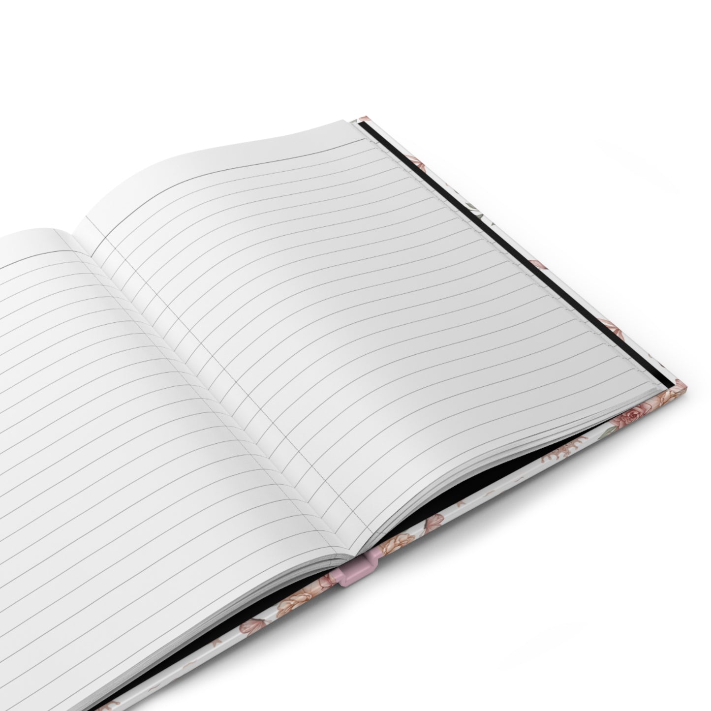 Ballet Dreams Hardcover Journal — Swan, Tutu & Pointe Shoe Notebook