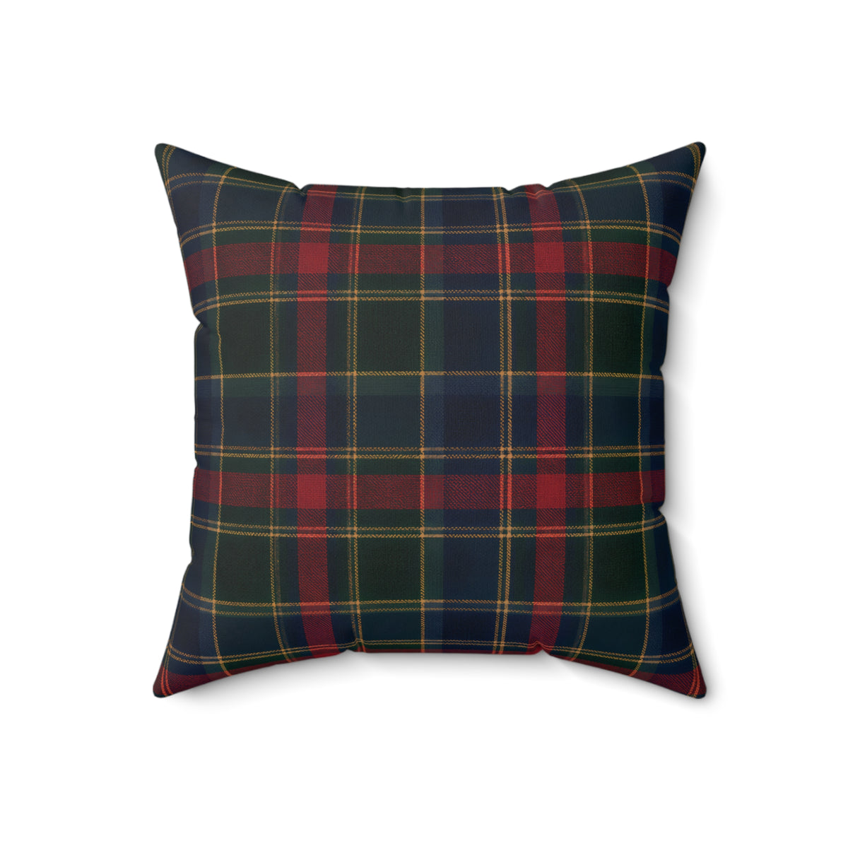 Classic Tartan Plaid Square Pillow