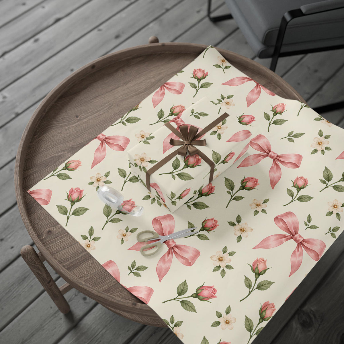 Vintage Floral Wrapping Paper