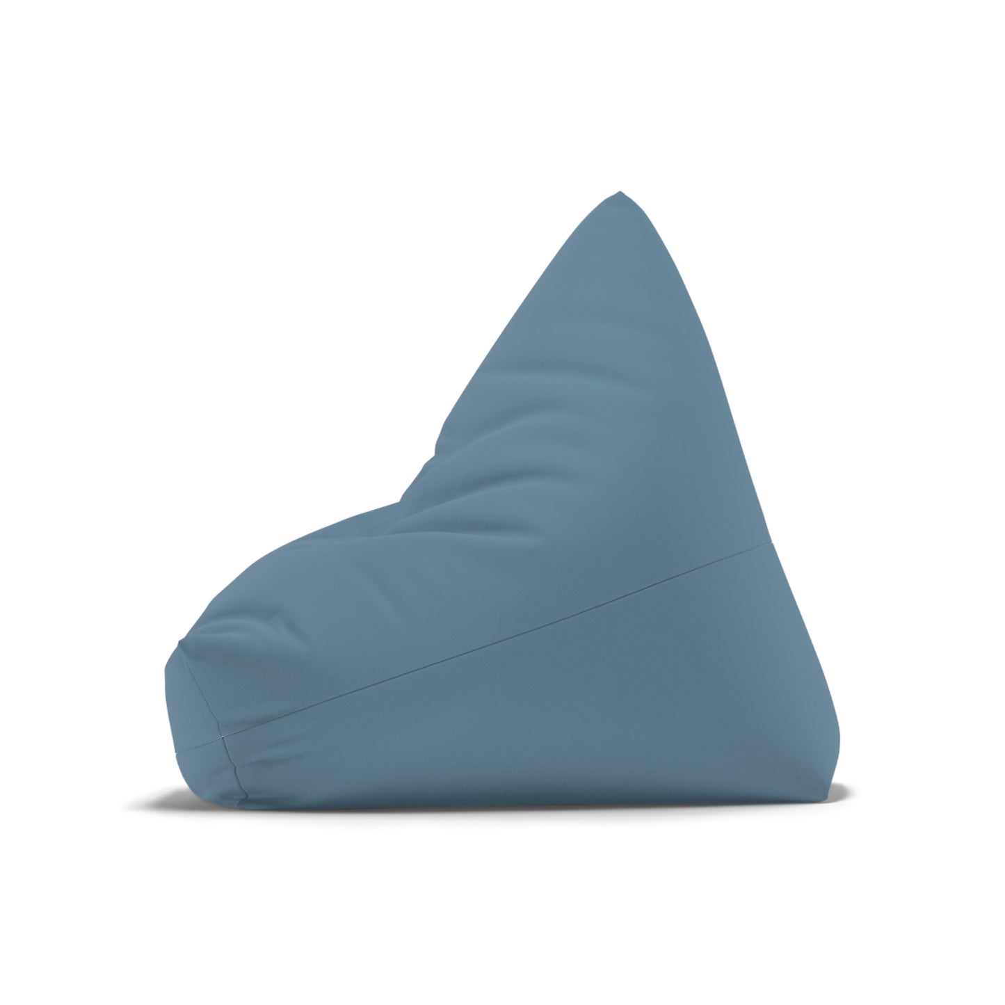 Personalized Blue Bean Bag Cover – Custom Name "SELENE" Cozy Lounge Pouf