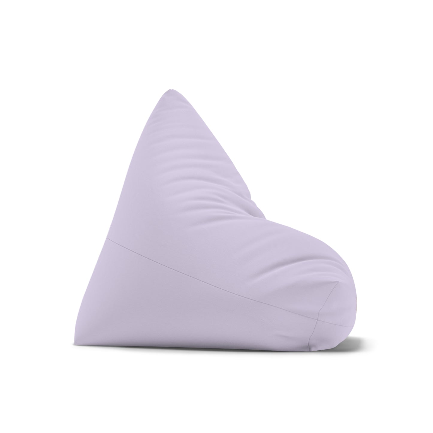 Personalized Lilac Bean Bag Cover — Custom Name "CHARLOTTE"