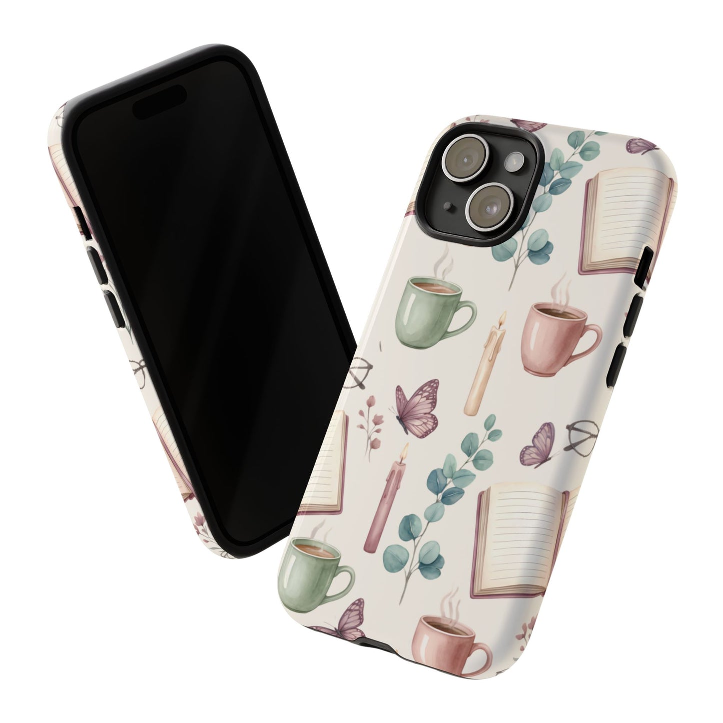 Cozy Coffee & Books Phone Case