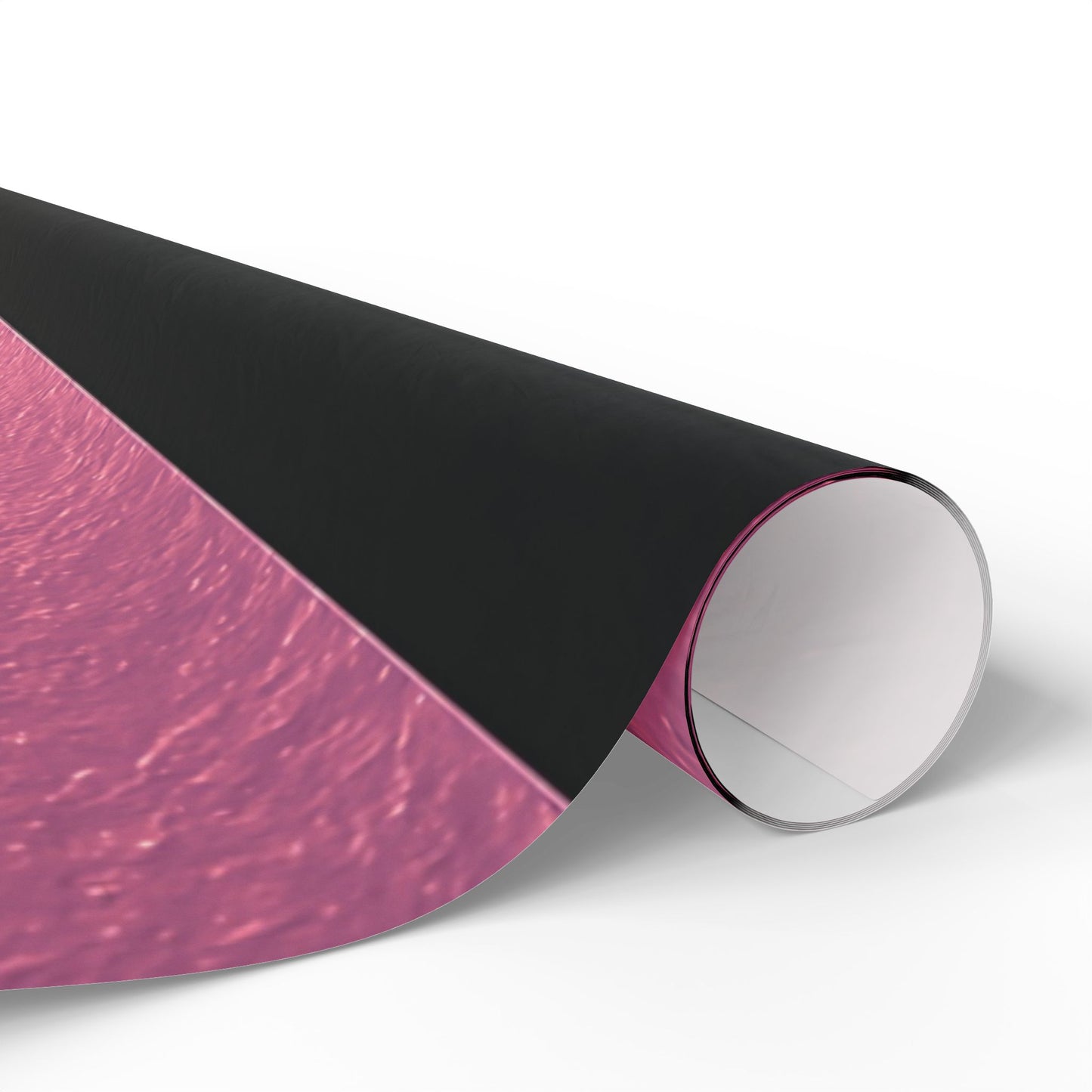Black and Pink Striped Luxury Wrapping Paper – Glossy or Matte Finish, Durable 90gsm
