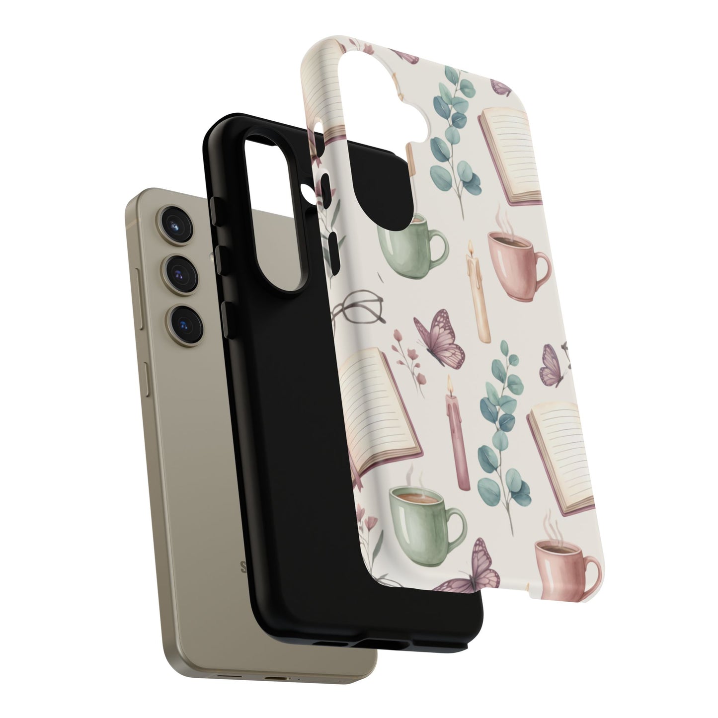 Cozy Coffee & Books Phone Case