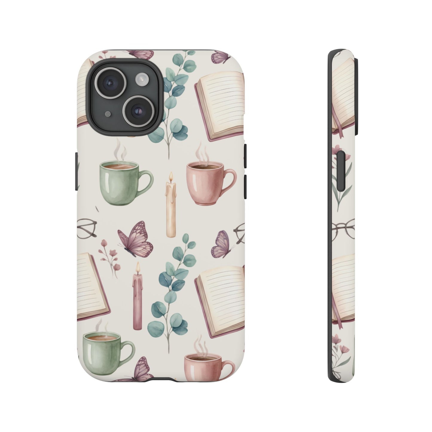 Cozy Coffee & Books Phone Case