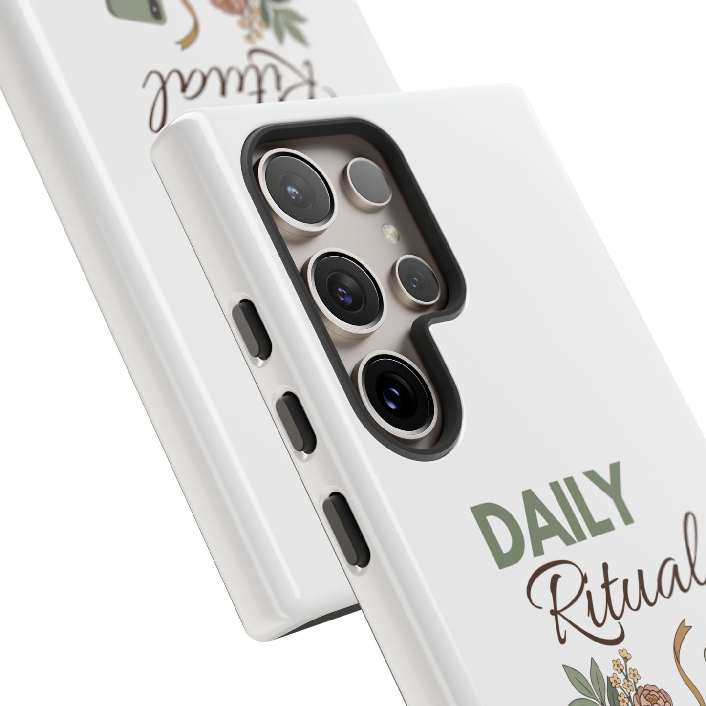 Daily Ritual Phone Case — Cozy Morning Coffee & Journal Design