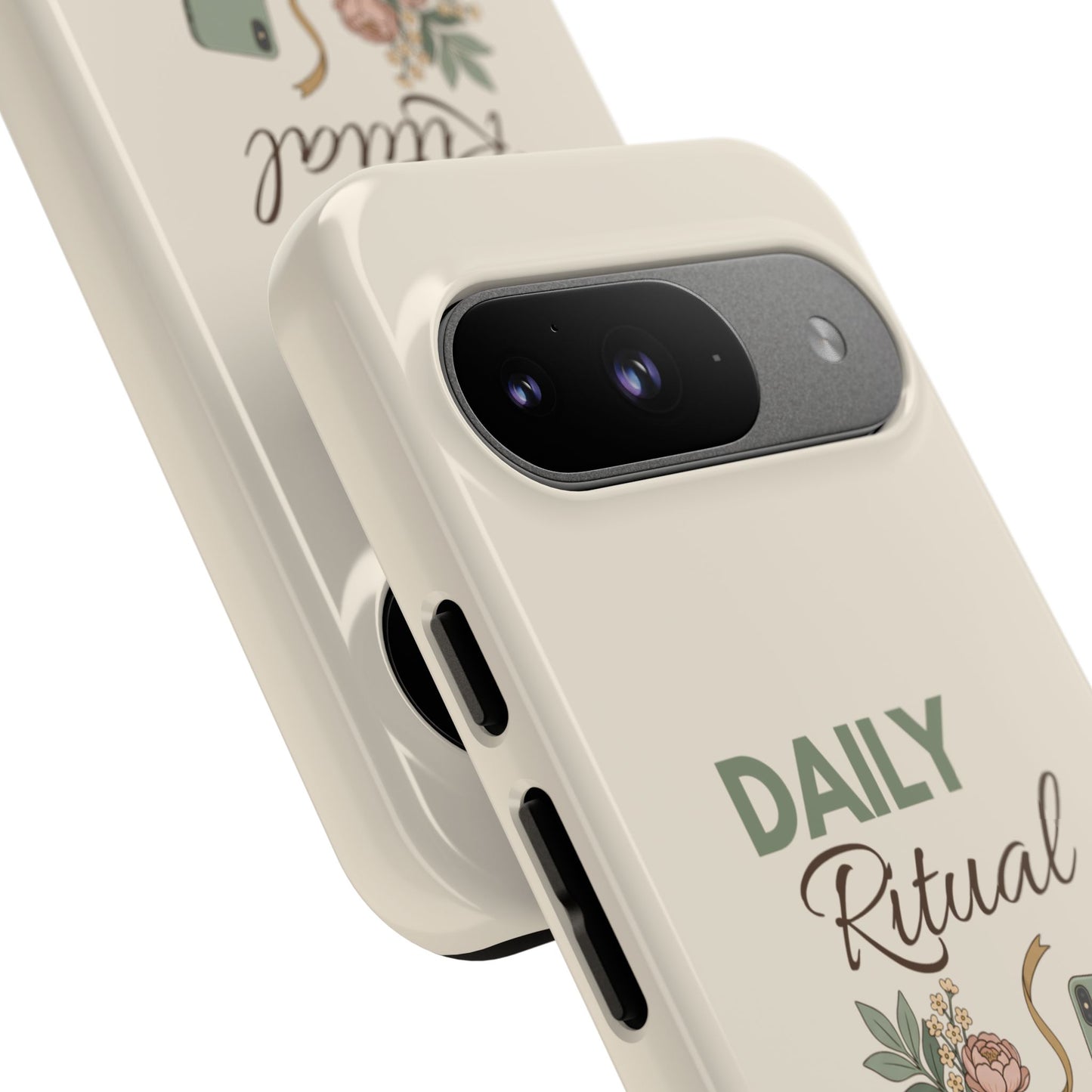 Daily Ritual Phone Case — Cozy Morning Coffee & Self-Care Design