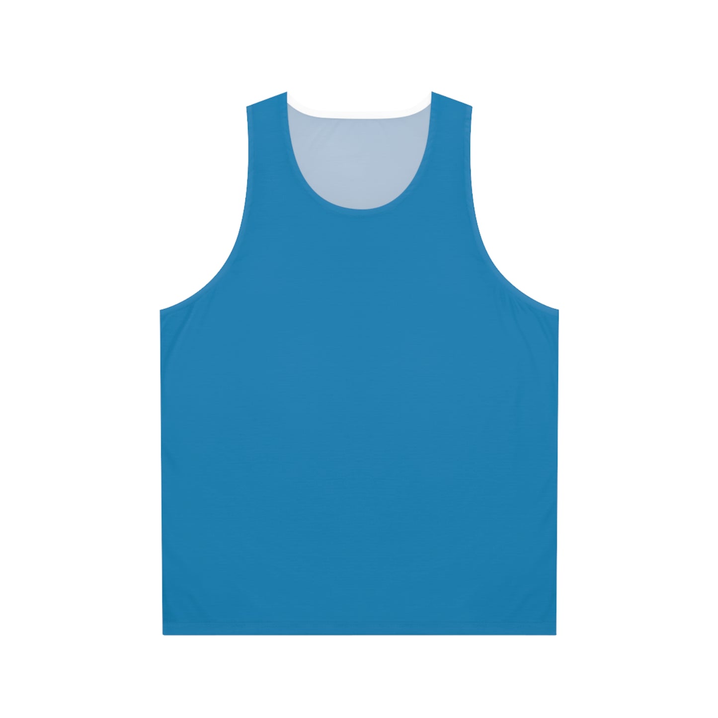 Solid Turquoise Unisex Tank Top