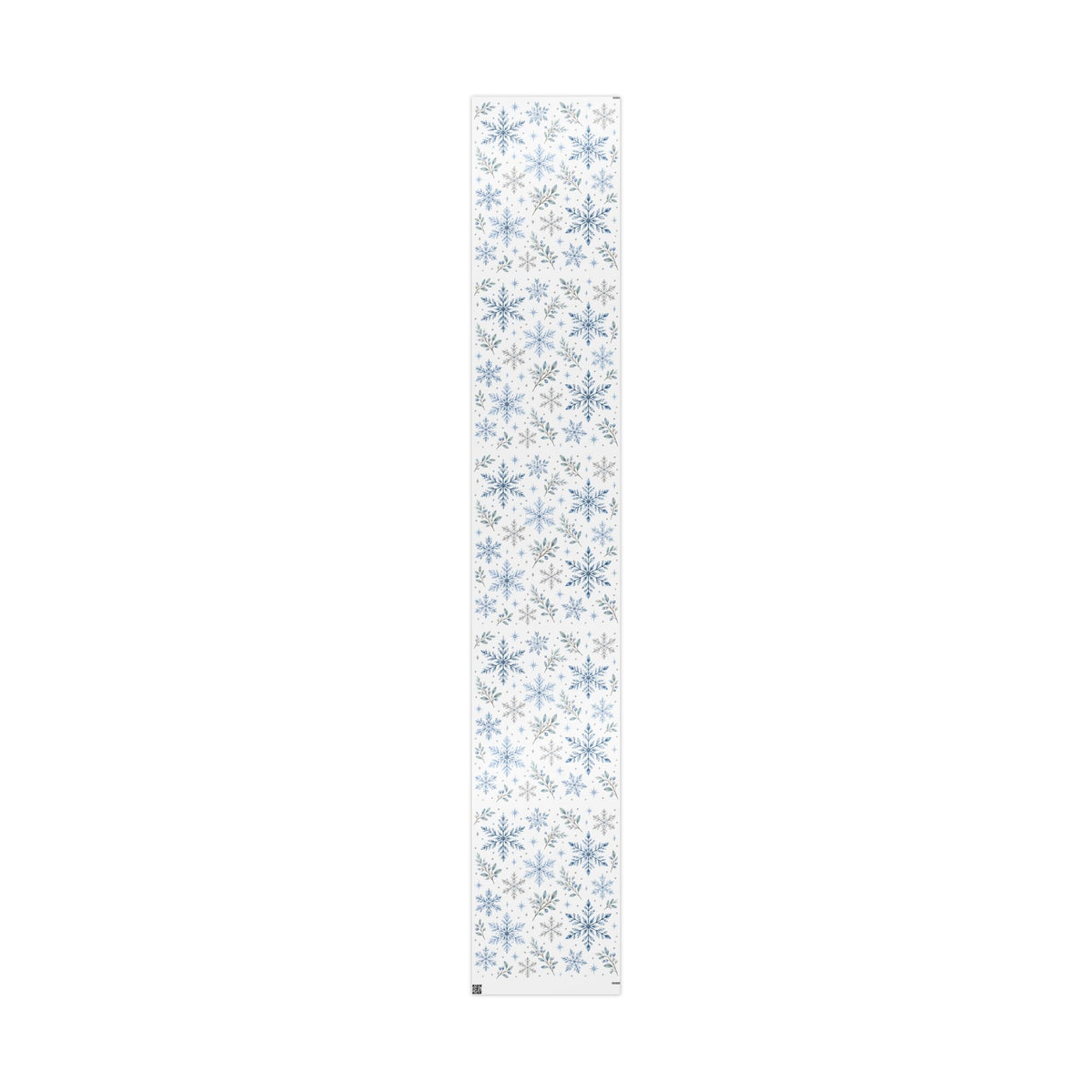Blue Snowflake Wrapping Paper