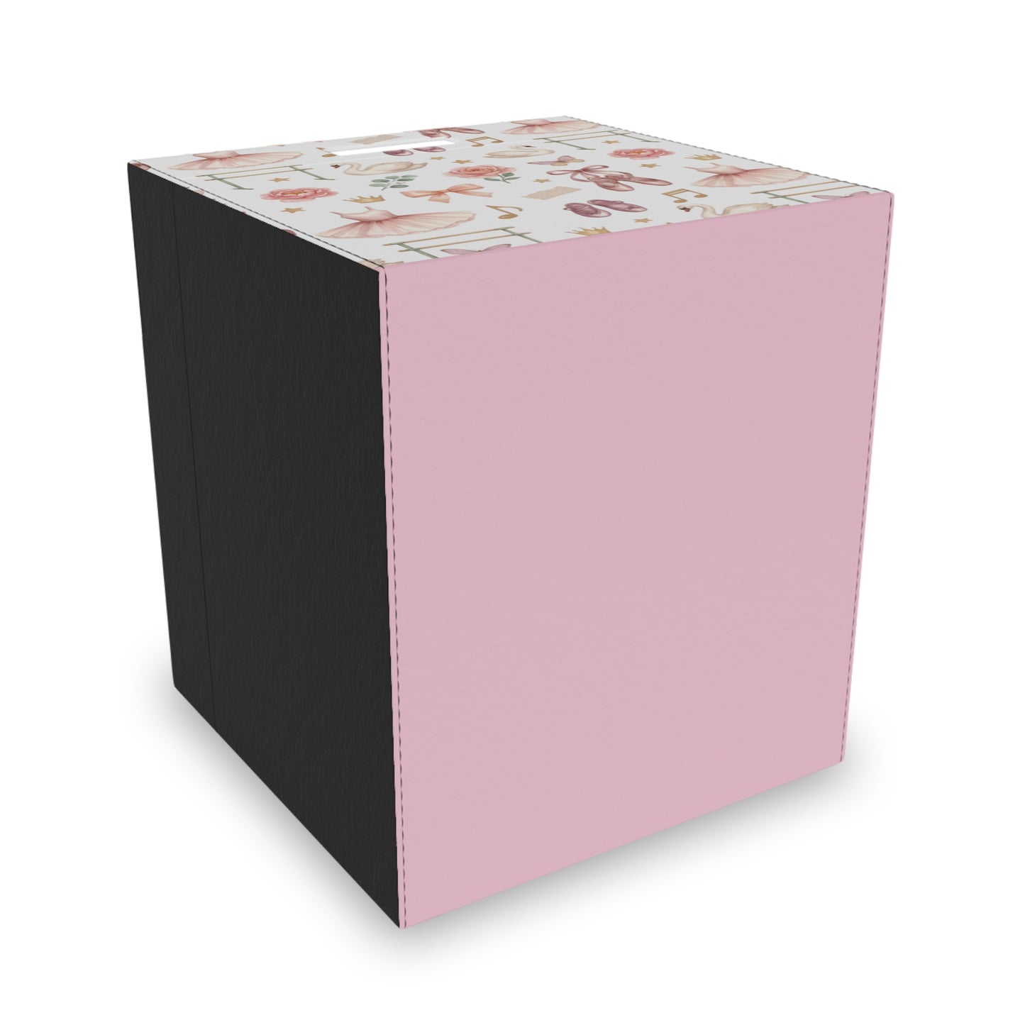 Ballet Dancer Felt Storage Box — Pink Tutu Nursery & Dance Room Organizer