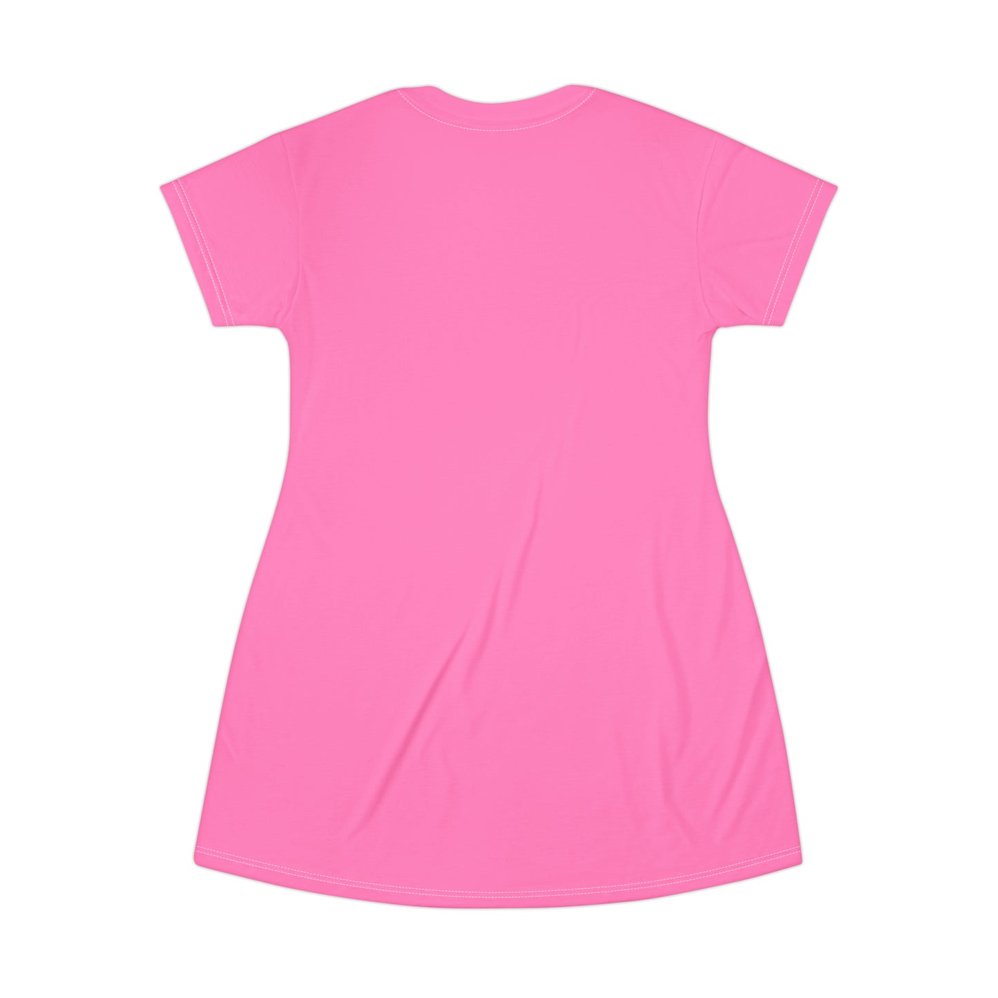 Rose Pink T-shirt Dress