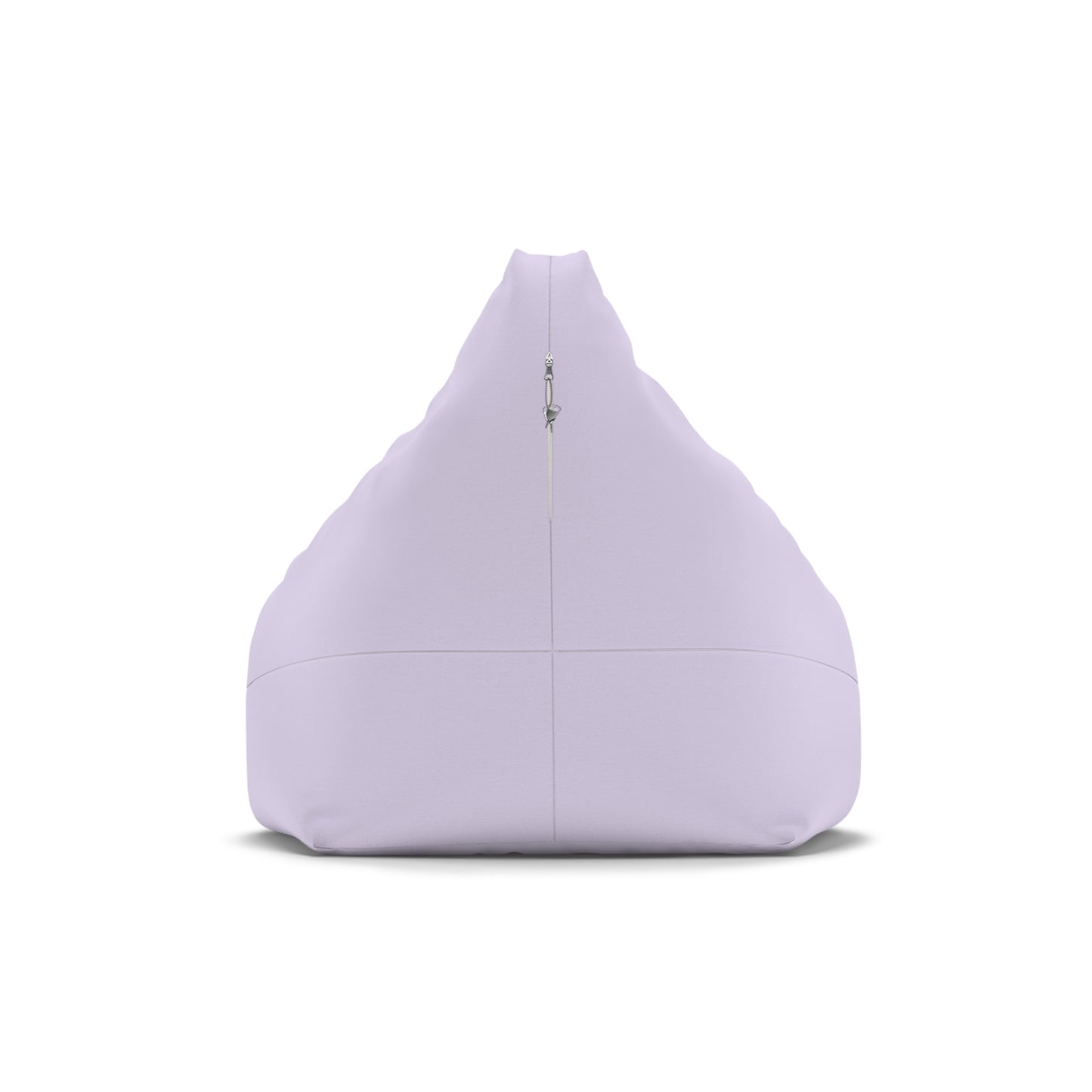 Personalized Lilac Bean Bag Cover — Custom Name "CHARLOTTE"