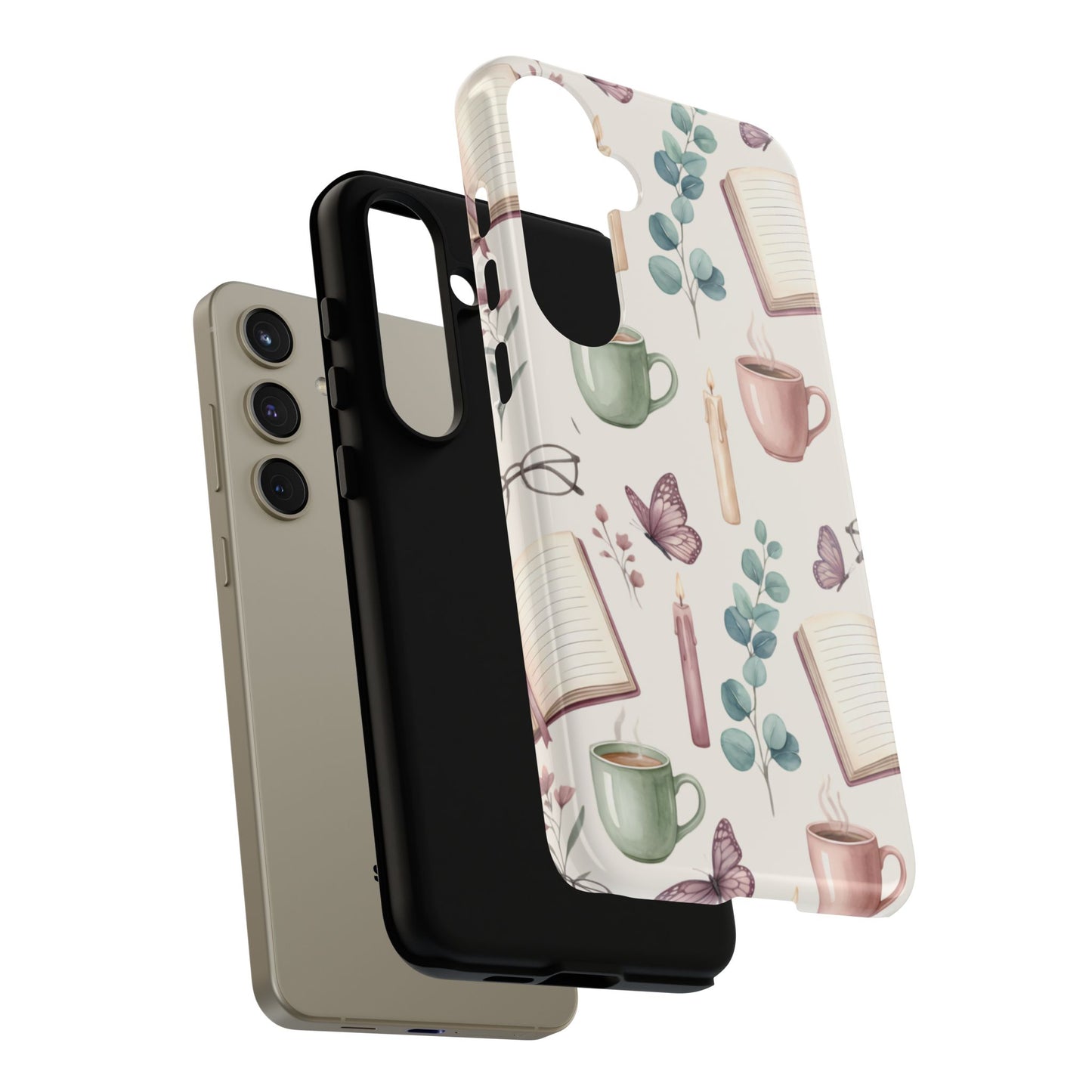 Cozy Coffee & Books Phone Case