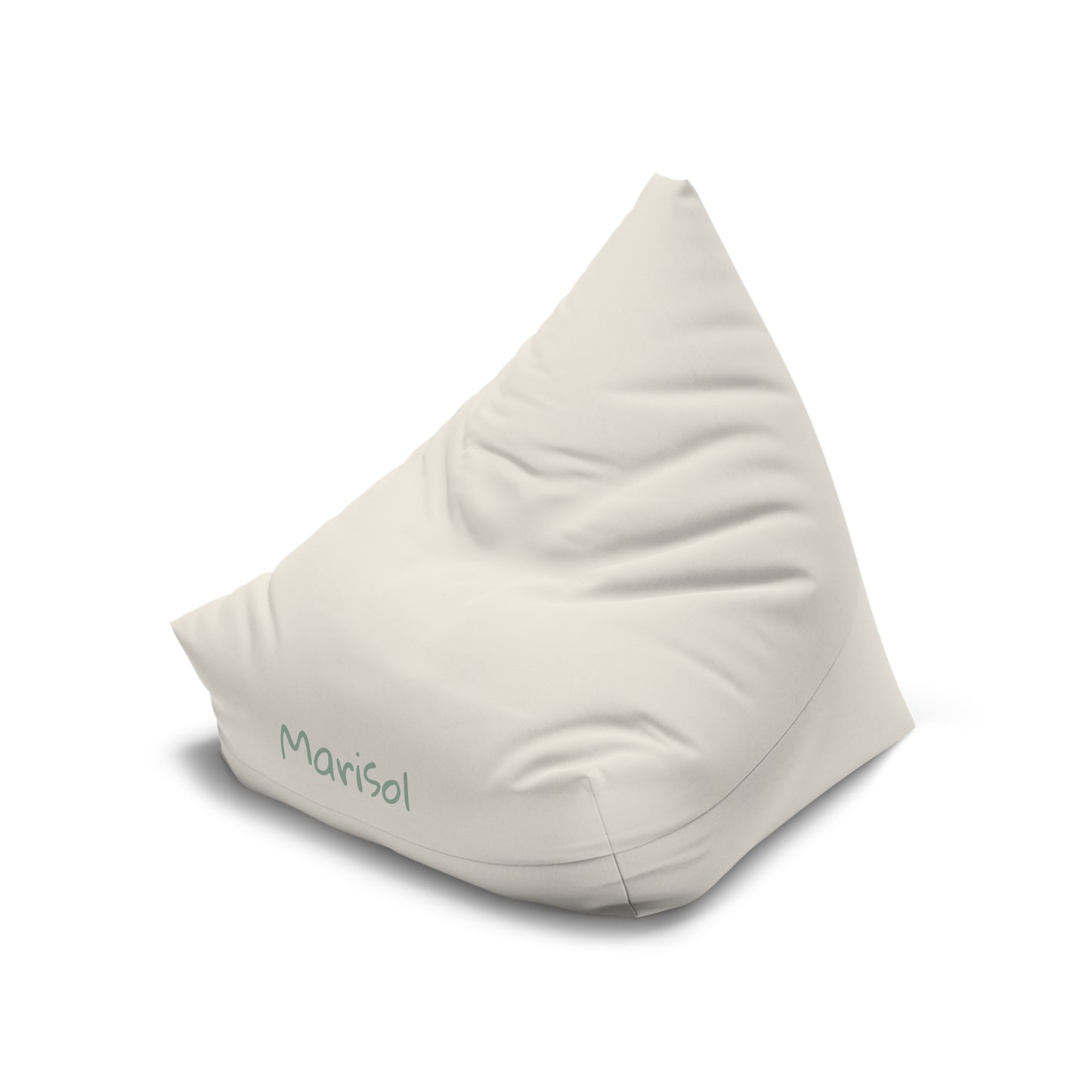 Personalized Bean Bag Cover — Custom Name Cozy Lounge Chair Cover