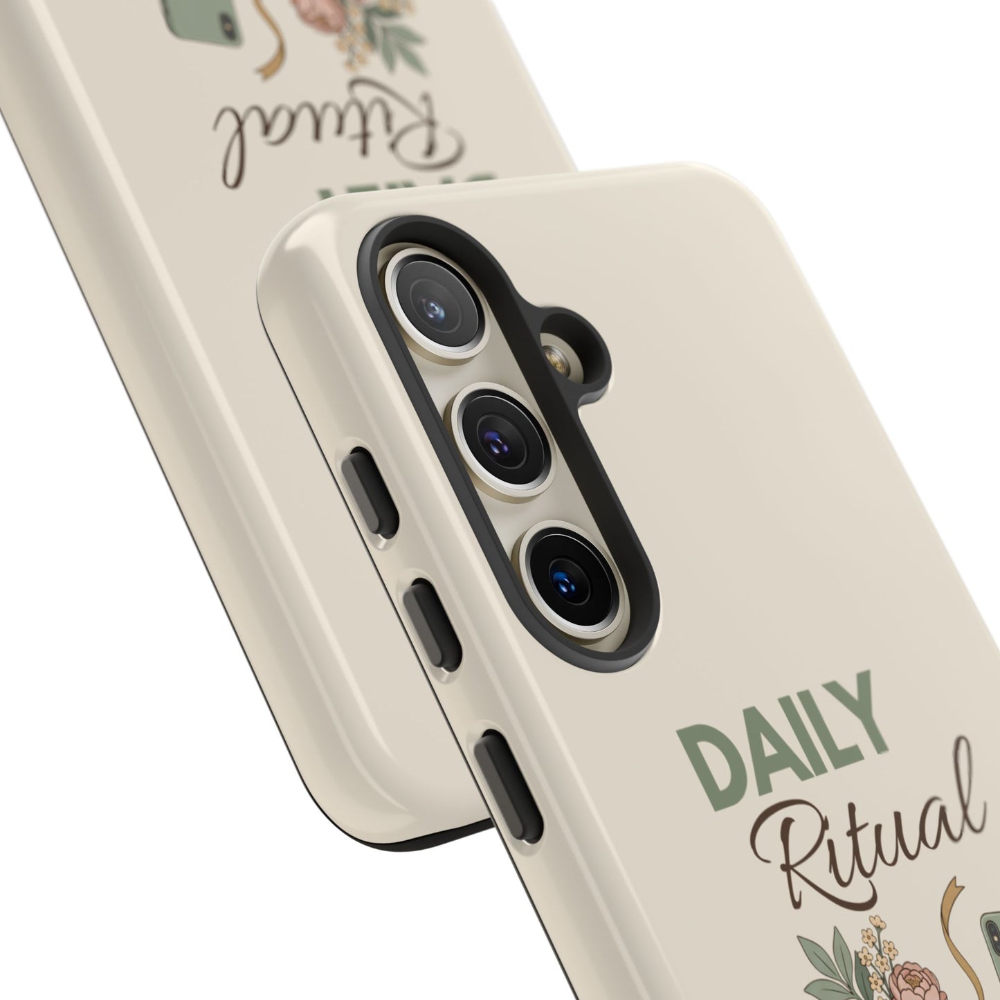 Daily Ritual Phone Case — Cozy Morning Coffee & Self-Care Design