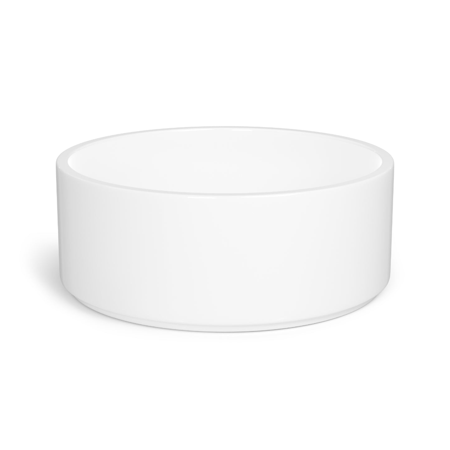 Coastal Seashell Pet Bowl — Beachy Nautical Dog Feeding Dish