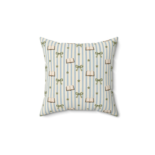 Vintage Christmas Gift Bows & Presents Decorative Pillow
